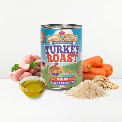 Happy Jacky Turkey Roast - Hunde Nassfutter - Woofshack