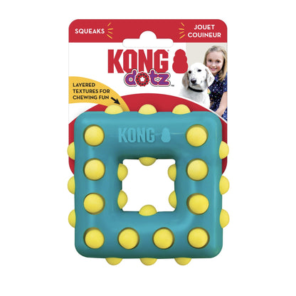 Kong Dotz Square, Hundespielzeug - Woofshack