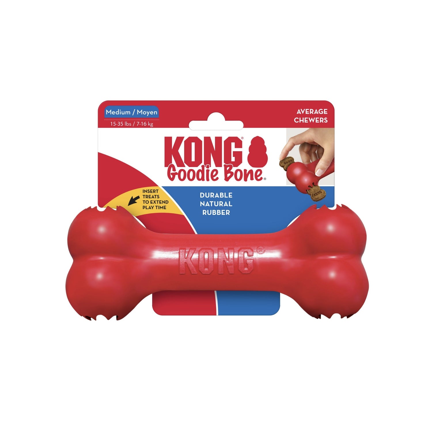 Kong Goodie Bone Kauspielzeug, Hundespielzeug - Woofshack