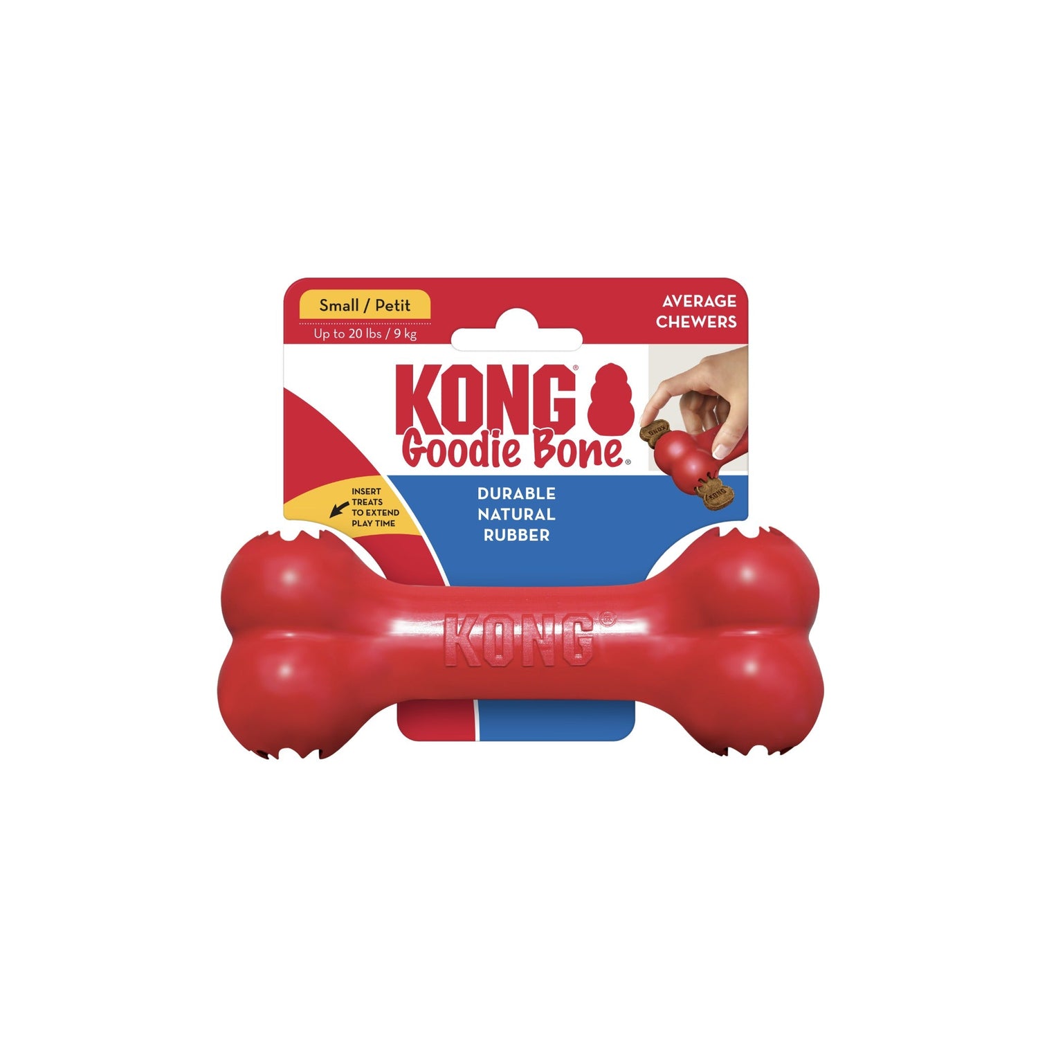 Kong Goodie Bone Kauspielzeug, Hundespielzeug - Woofshack