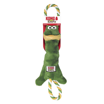 Kong Tugger Knots Frog, Hundespielzeug - Woofshack