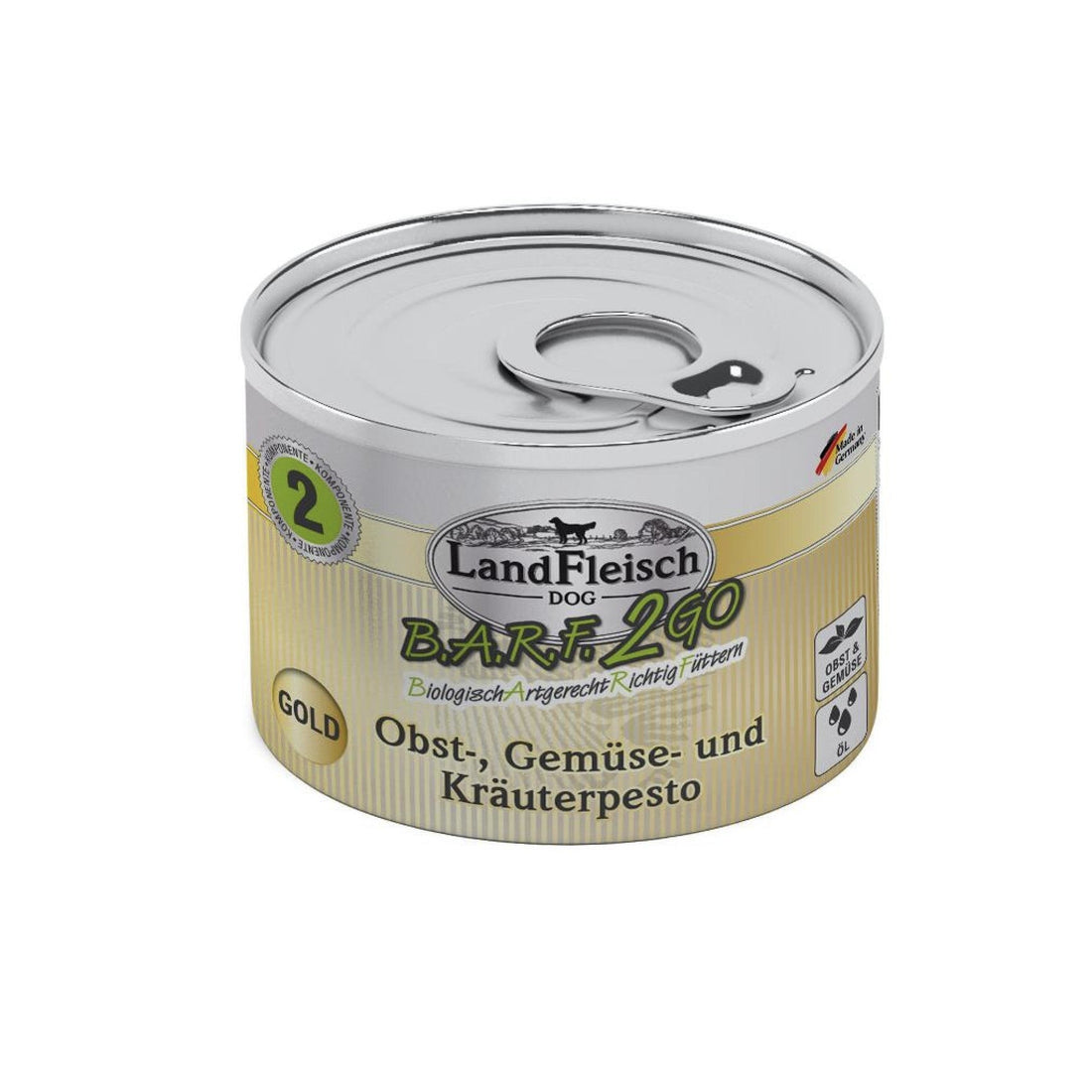 LandFleisch BARF2GO Obst - , Gemüse und Kräuterpesto - Gold - Woofshack