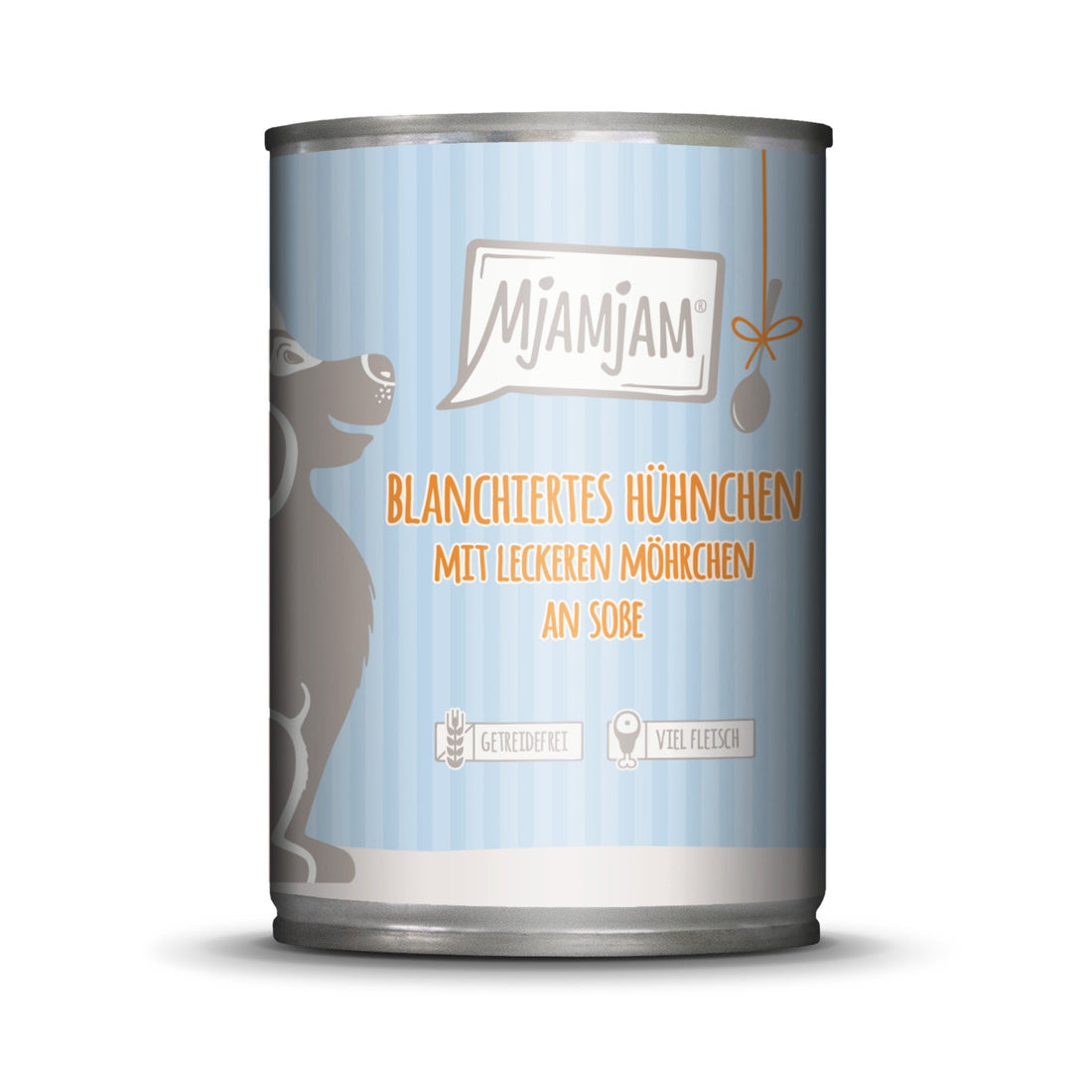 MjAMjAM Blanchiertes Hühnchen &amp; Möhrchen - Hunde Nassfutter - Woofshack