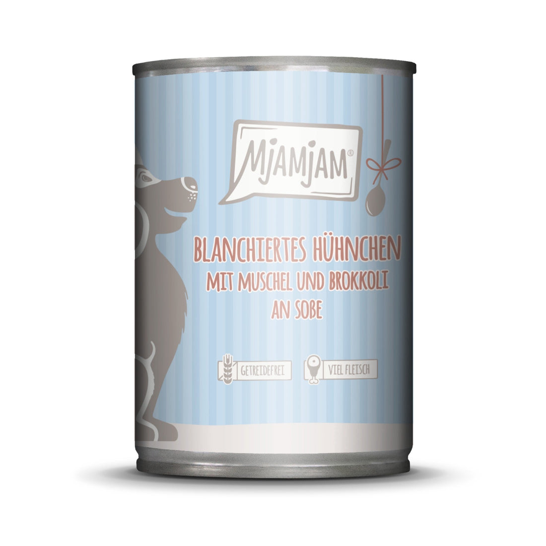 MjAMjAM Blanchiertes Hühnchen &amp; Muschel - Hunde Nassfutter - Woofshack