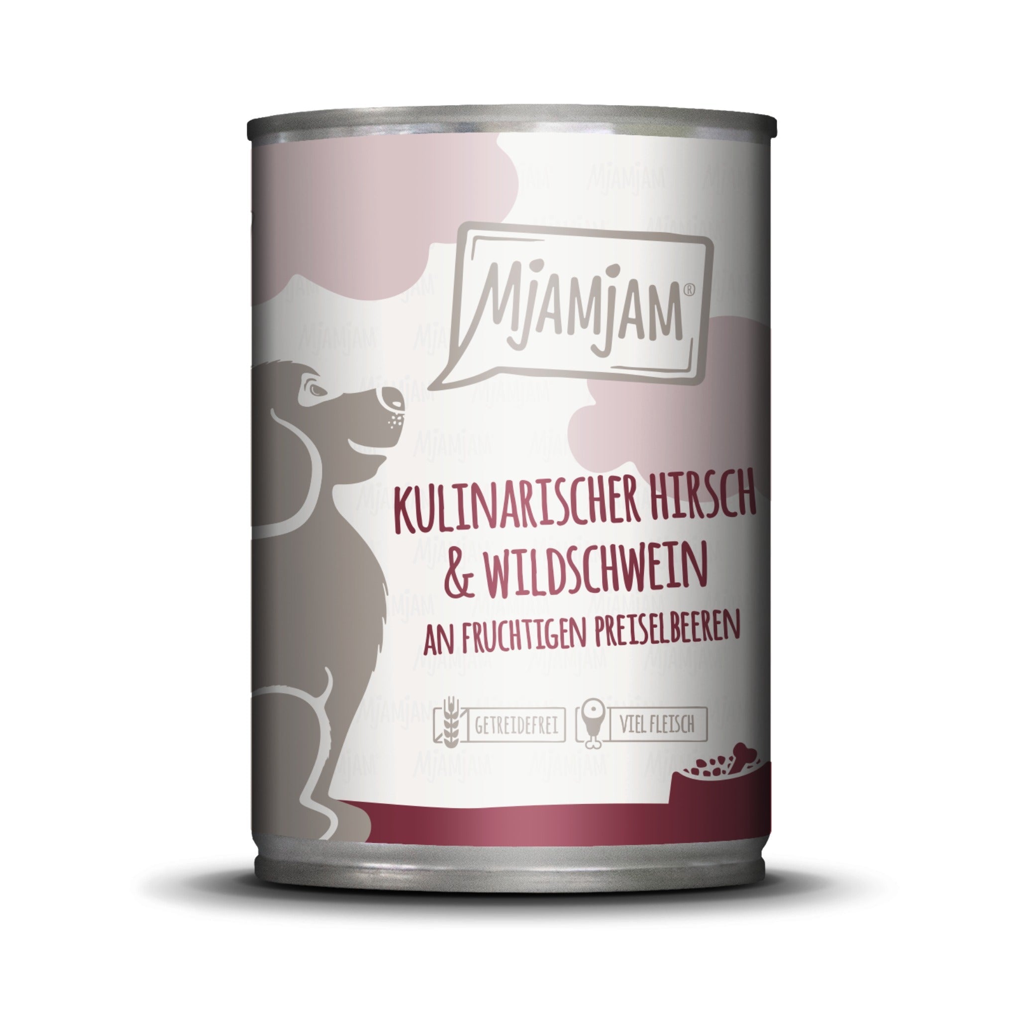 MjAMjAM Hirsch &amp; Wildschwein - Hunde Nassfutter - Woofshack