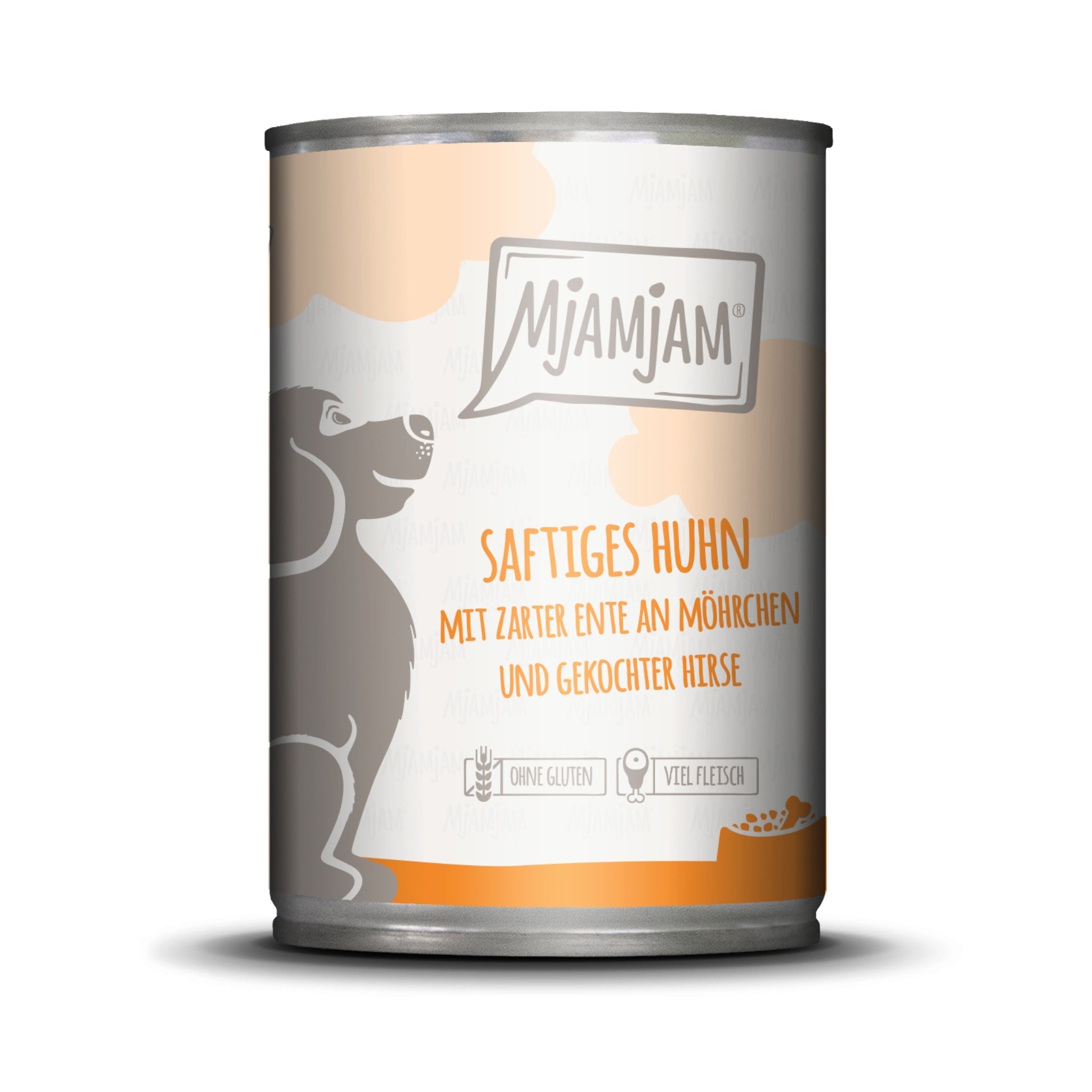 MjAMjAM Huhn &amp; Ente - Hunde Nassfutter - Woofshack