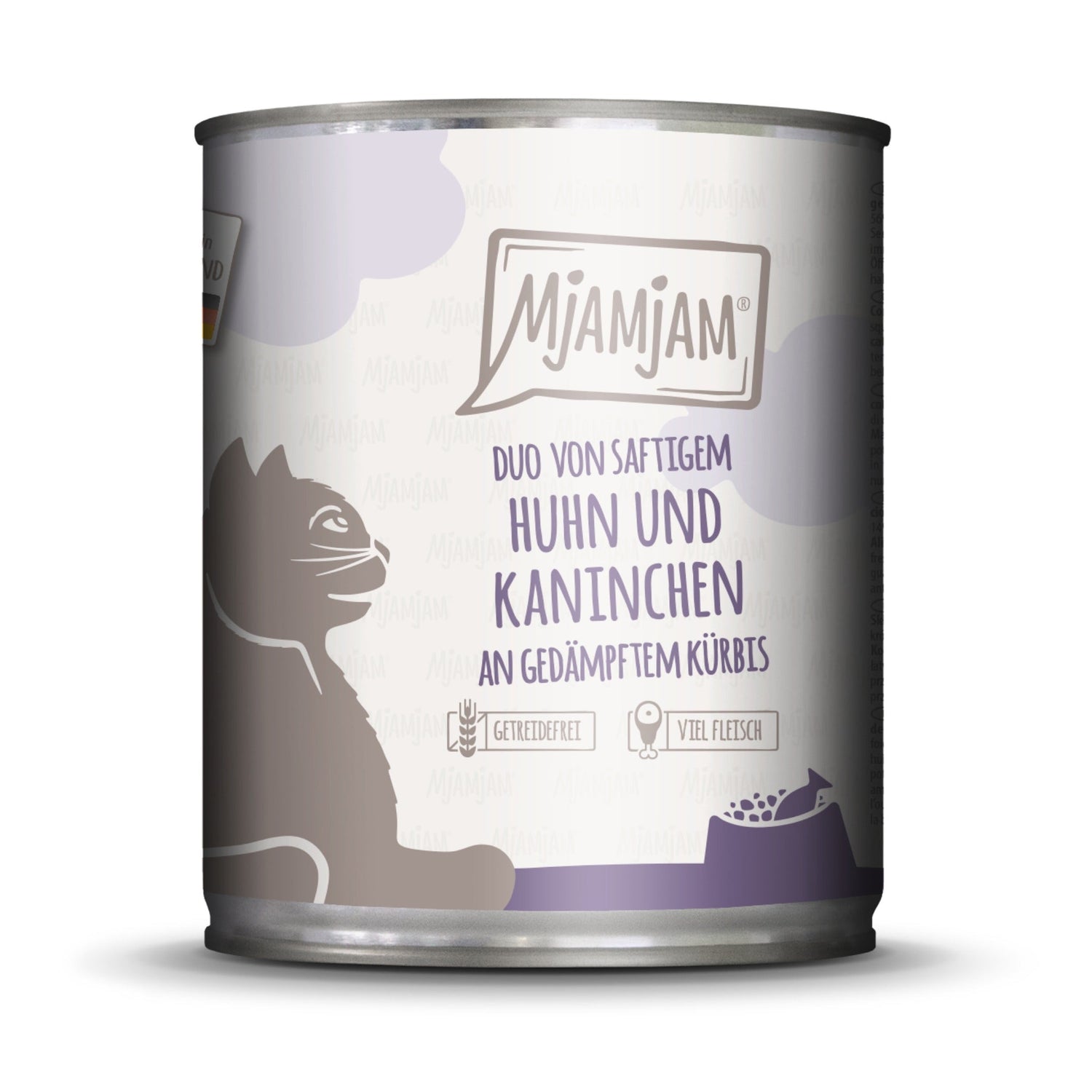 MjAMjAM Huhn &amp; Kaninchen - Katzen Nassfutter - Woofshack