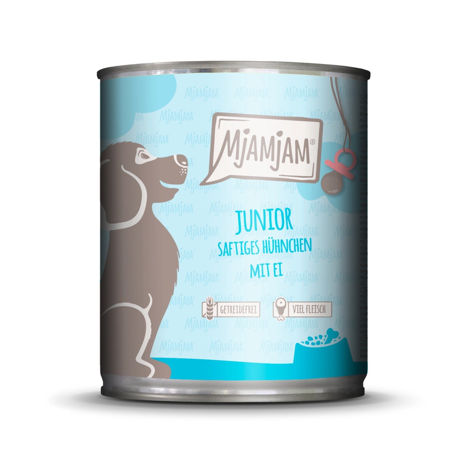 MjAMjAM Junior Hühnchen mit Ei - Welpen Nassfutter - Woofshack