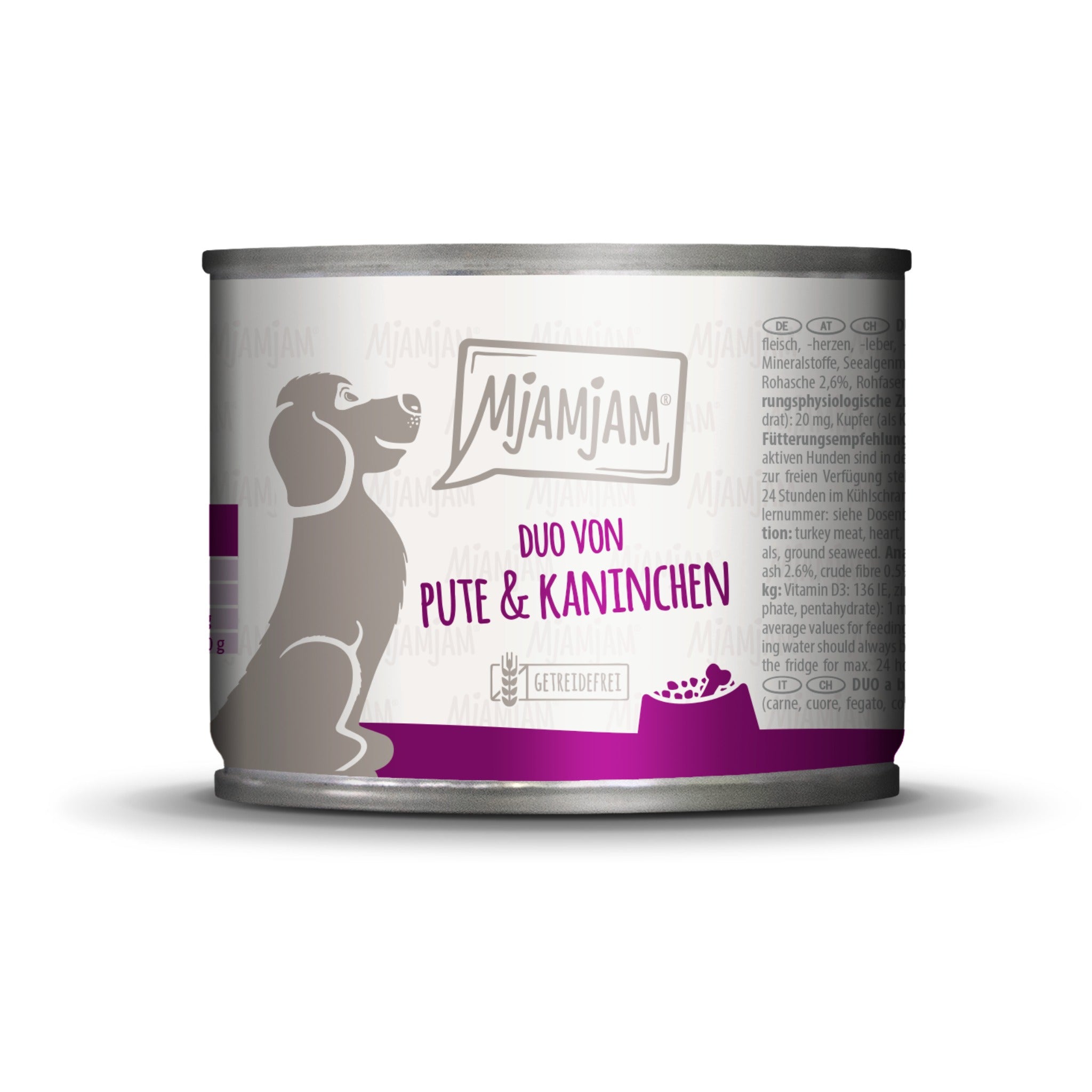 MjAMjAM Pute &amp; Kaninchen - Hunde Nassfutter - Woofshack