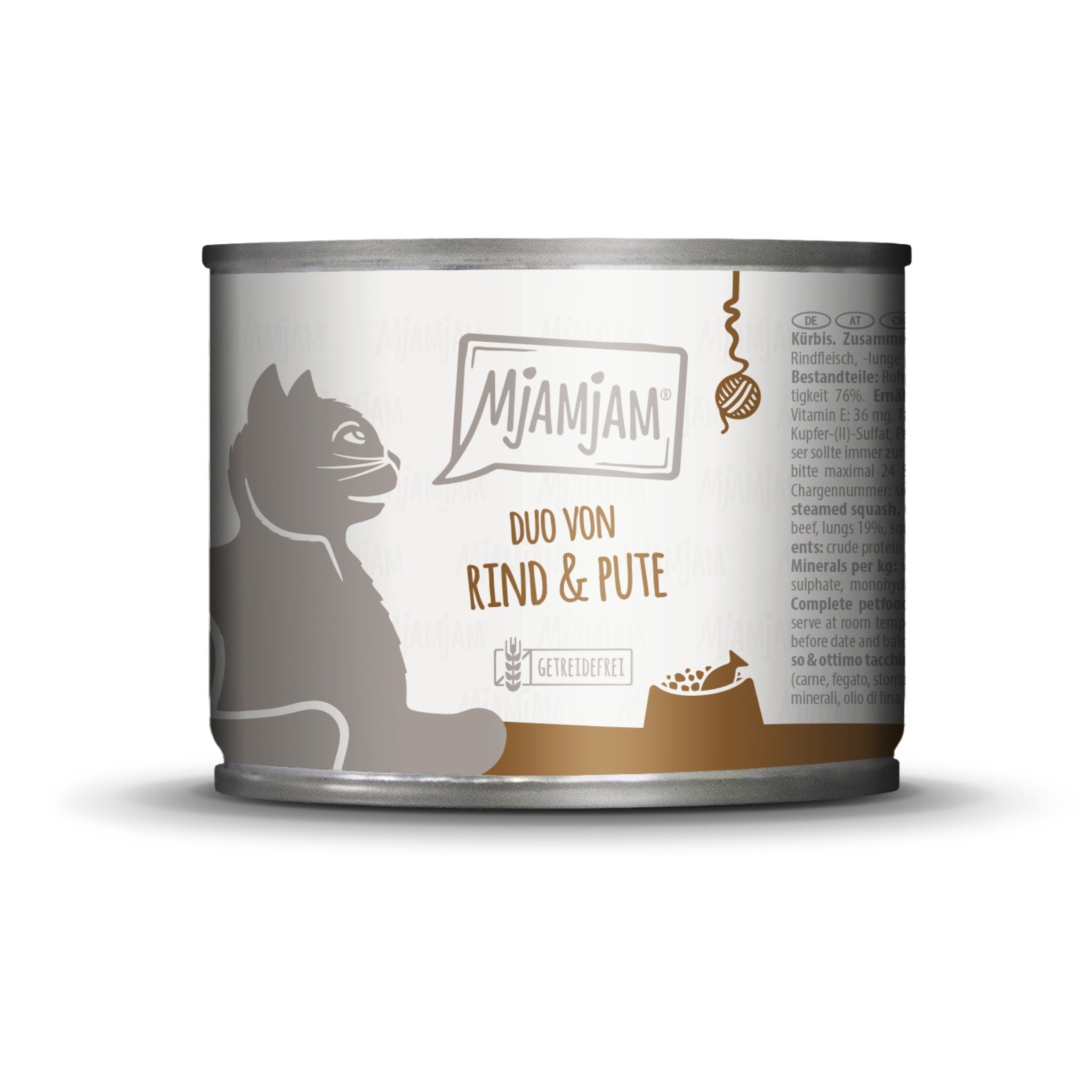 MjAMjAM Rind &amp; Pute - Katzen Nassfutter - Woofshack