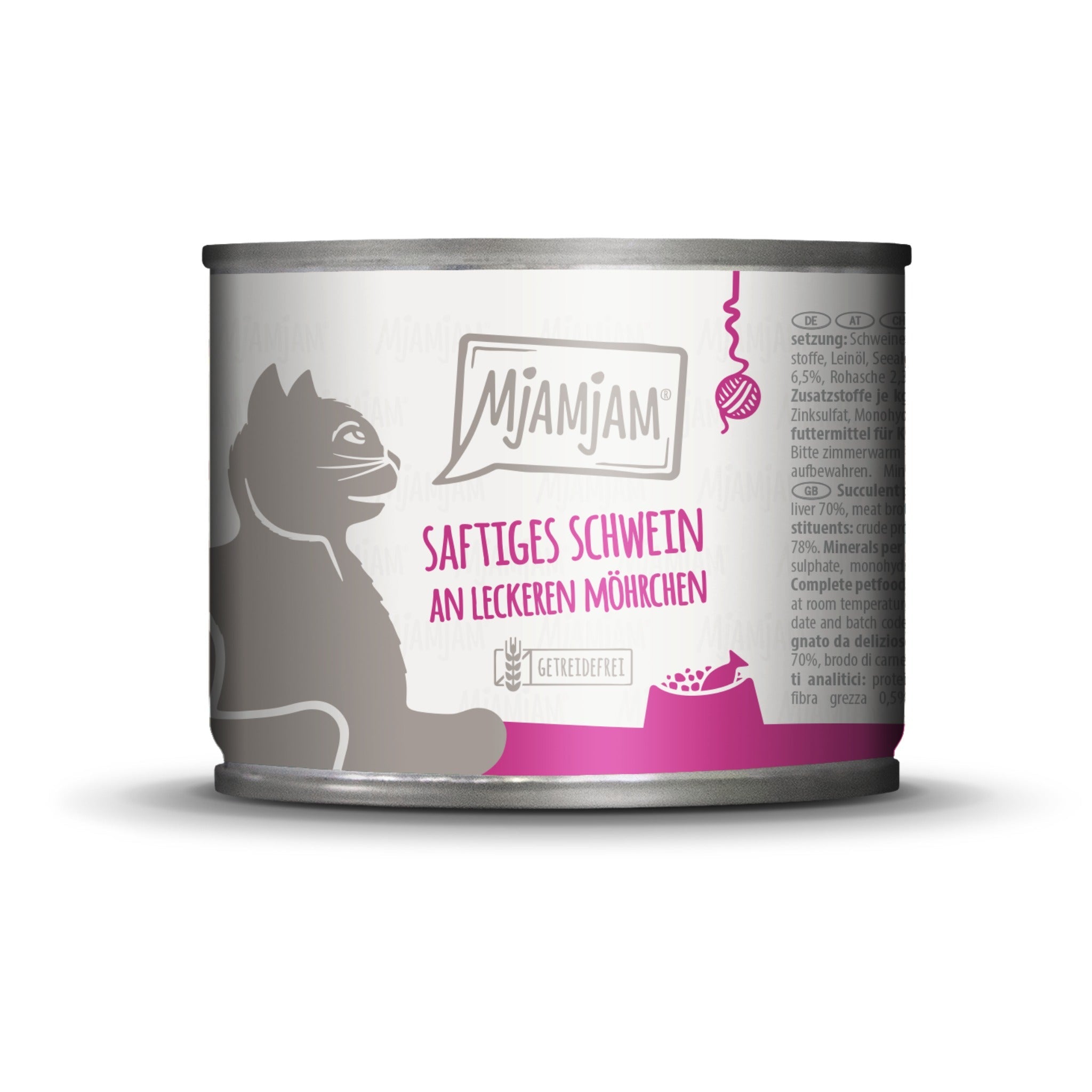 MjAMjAM Schwein &amp; Möhrchen - Katzen Nassfutter - Woofshack