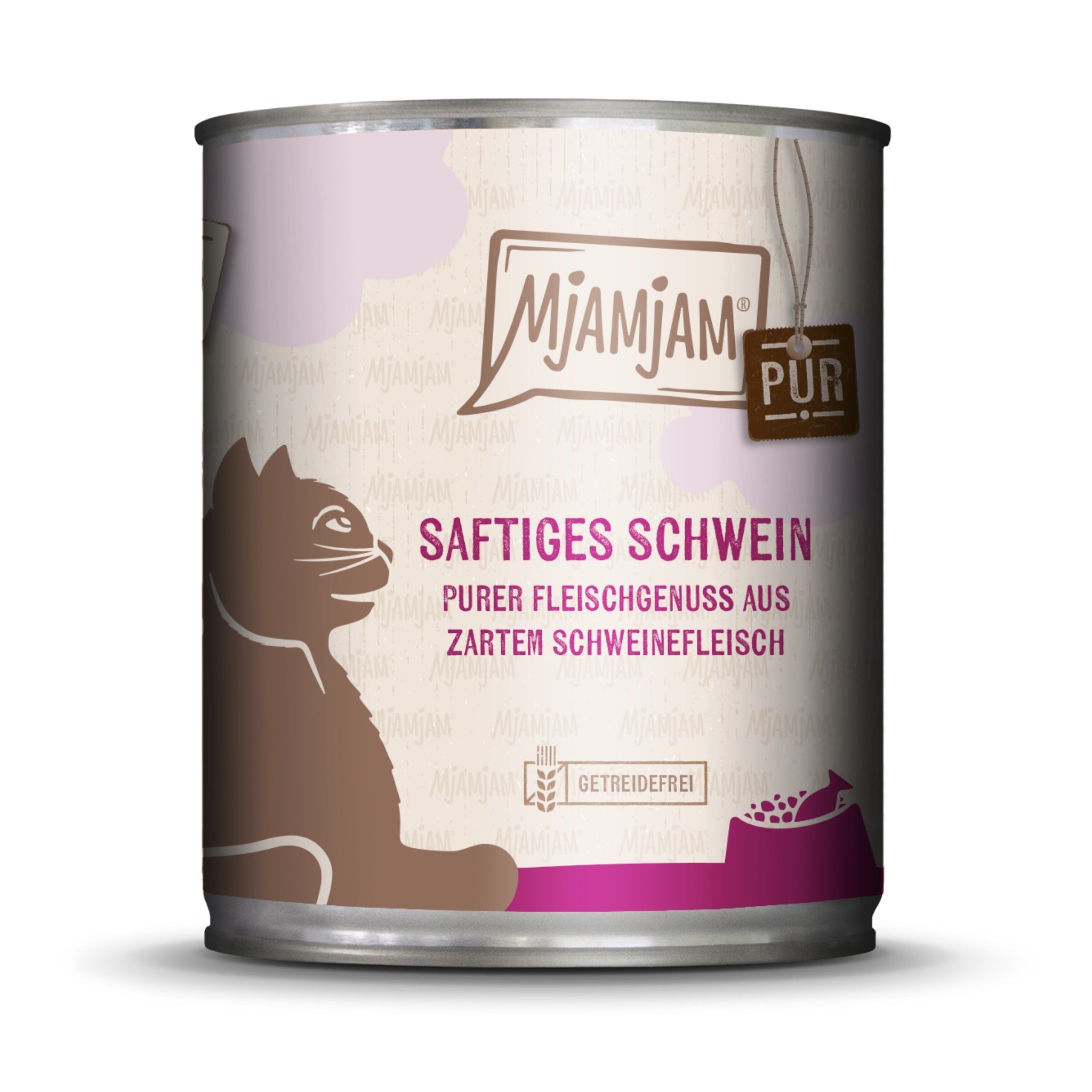 MjAMjAM Schwein Pur - Katzen Nassfutter - Woofshack