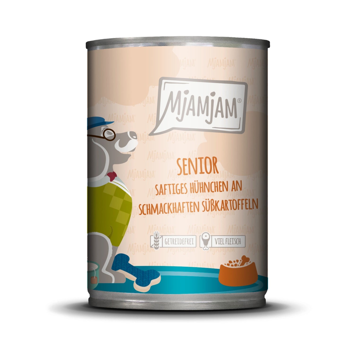 MjAMjAM Senior Huhn &amp; Süßkartoffeln - Hunde Nassfutter - Woofshack