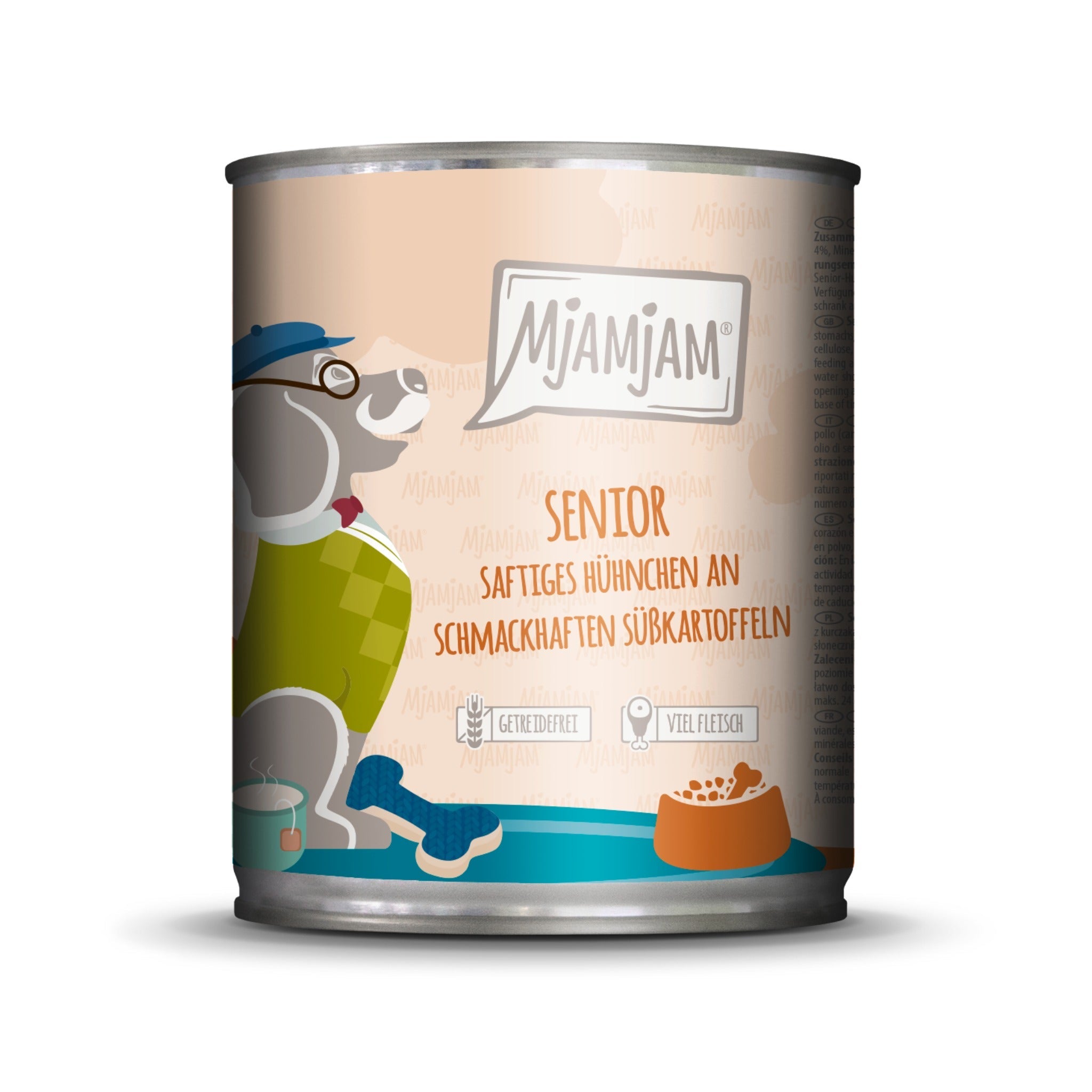 MjAMjAM Senior Huhn &amp; Süßkartoffeln - Hunde Nassfutter - Woofshack