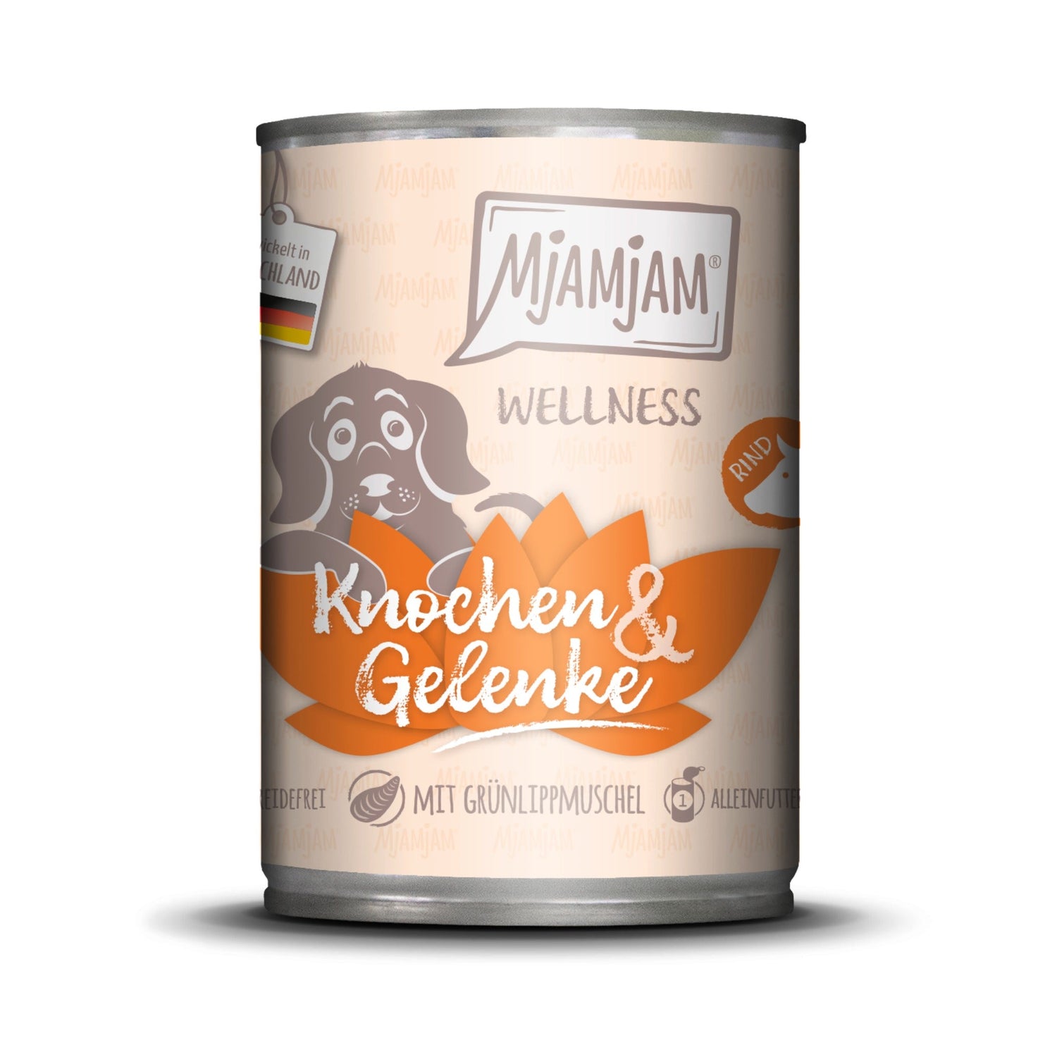 MjAMjAM Wellness Knochen &amp; Gelenke Rind - Hunde Nassfutter - Woofshack