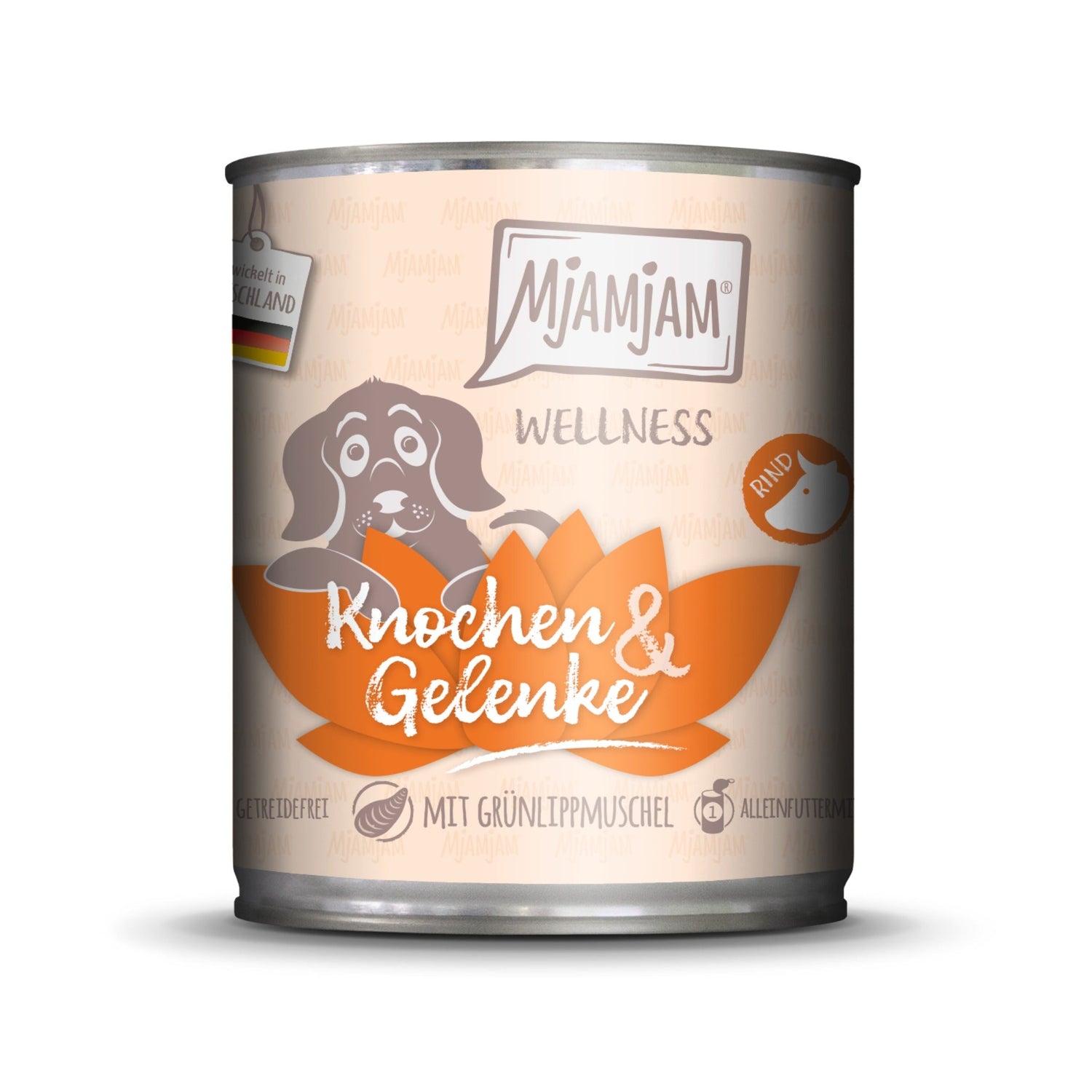 MjAMjAM Wellness Knochen &amp; Gelenke Rind - Hunde Nassfutter - Woofshack