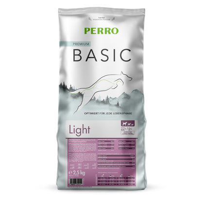 Perro Basic Light - Hunde Trockenfutter - Woofshack