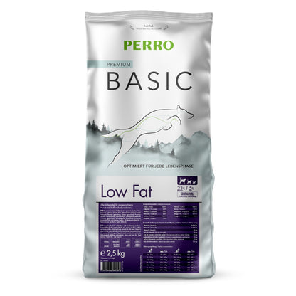 Perro Basic Low Fat - Hunde Trockenfutter - Woofshack