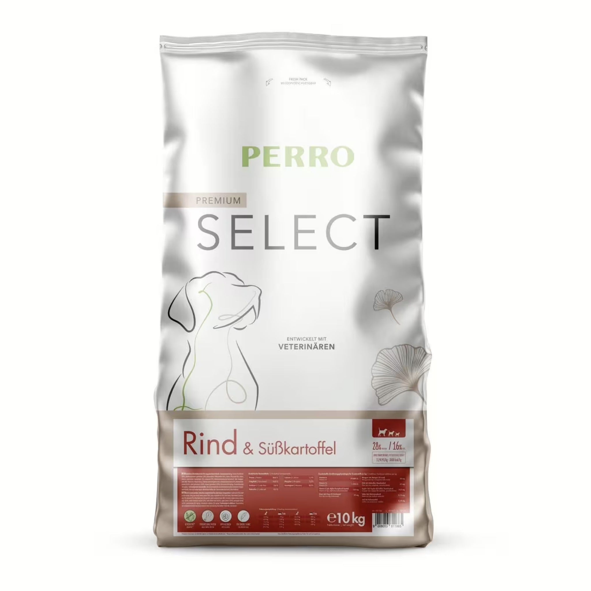 Perro Select Grainfree Rind &amp; Süßkartoffel - Hunde Trockenfutter - Woofshack