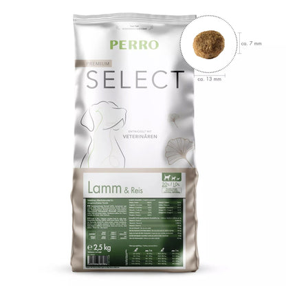 Perro Select Lamm &amp; Reis - Hunde Trockenfutter - Woofshack