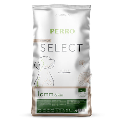 Perro Select Lamm &amp; Reis - Hunde Trockenfutter - Woofshack