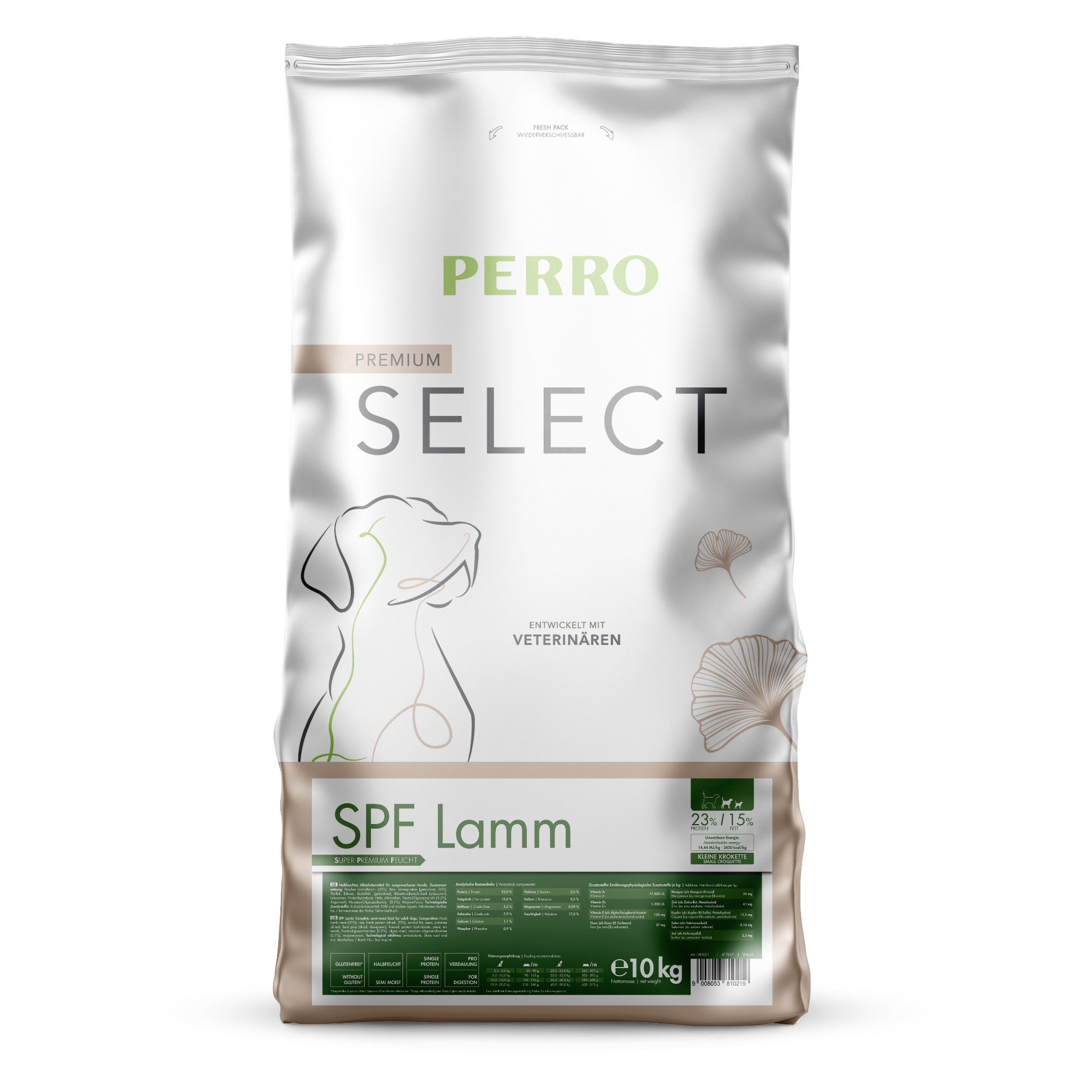 Perro Select SPF Lamm, kleine Rassen - Hunde Trockenfutter - Woofshack