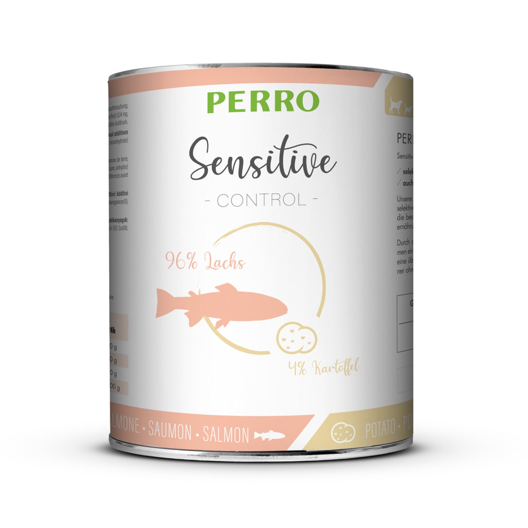 Perro Sensitive Control Lachs &amp; Kartoffeln - Hunde Nassfutter - Woofshack