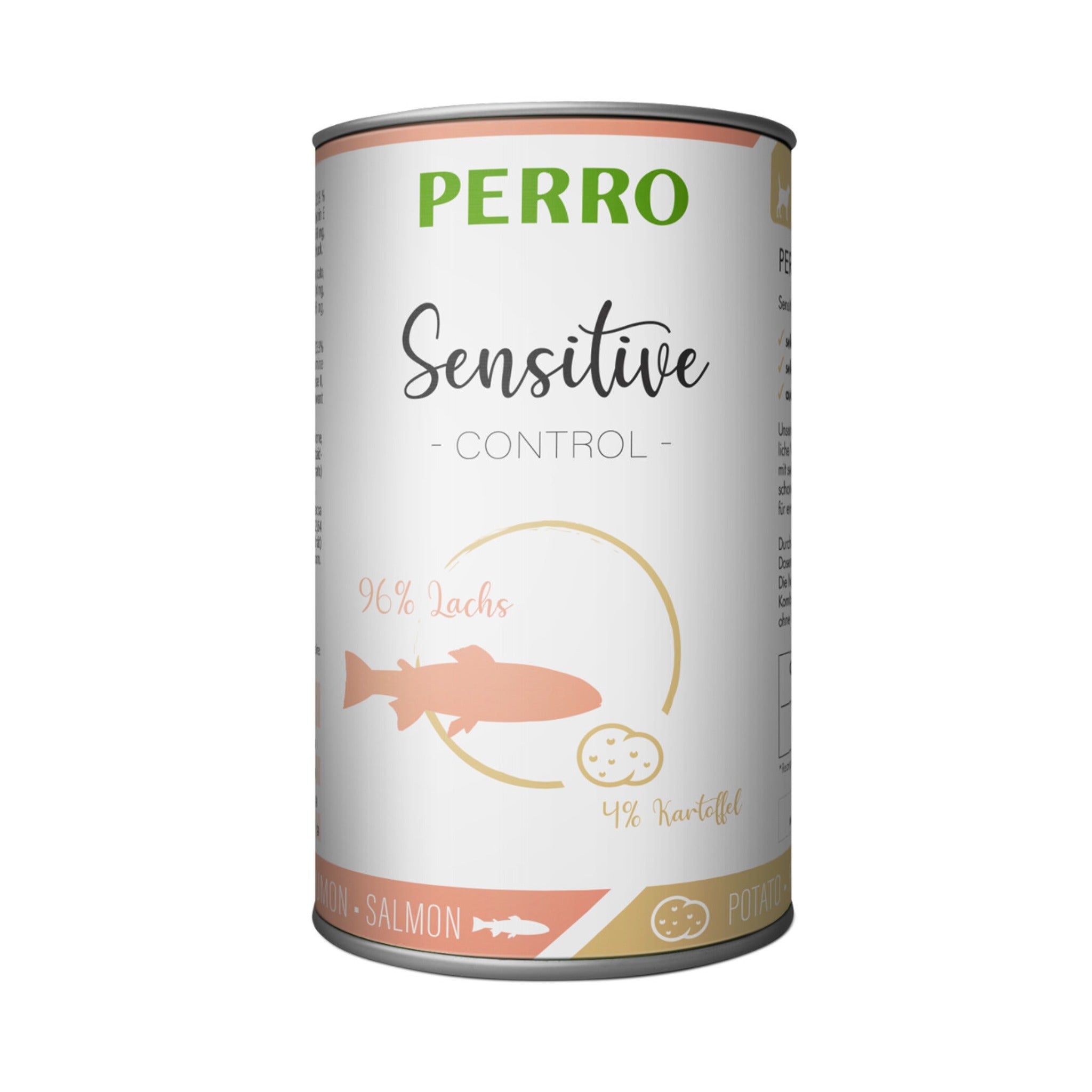 Perro Sensitive Control Lachs &amp; Kartoffeln - Hunde Nassfutter - Woofshack