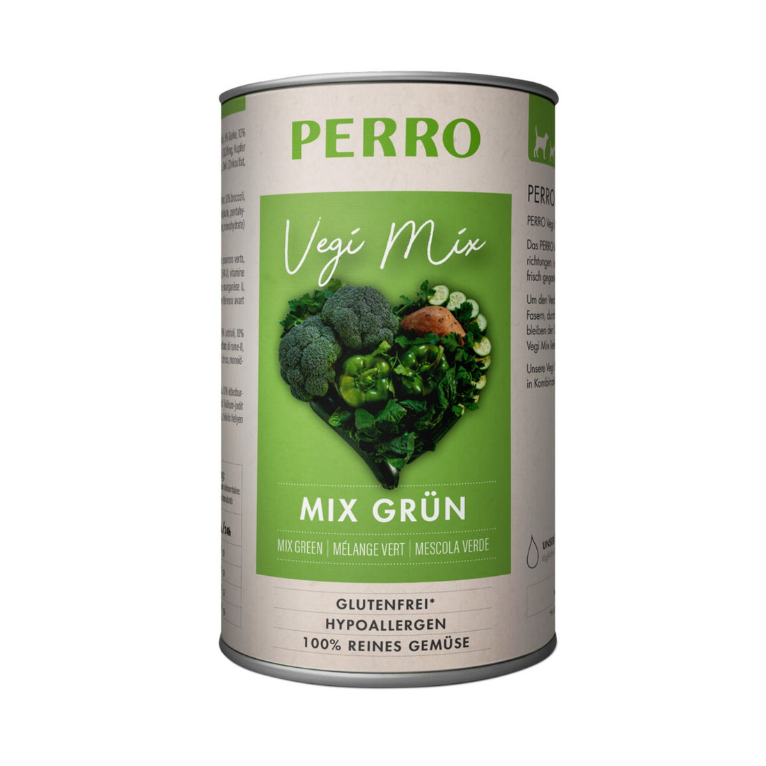 Perro Vegi Mix Grün - 100% Gemüse - Woofshack