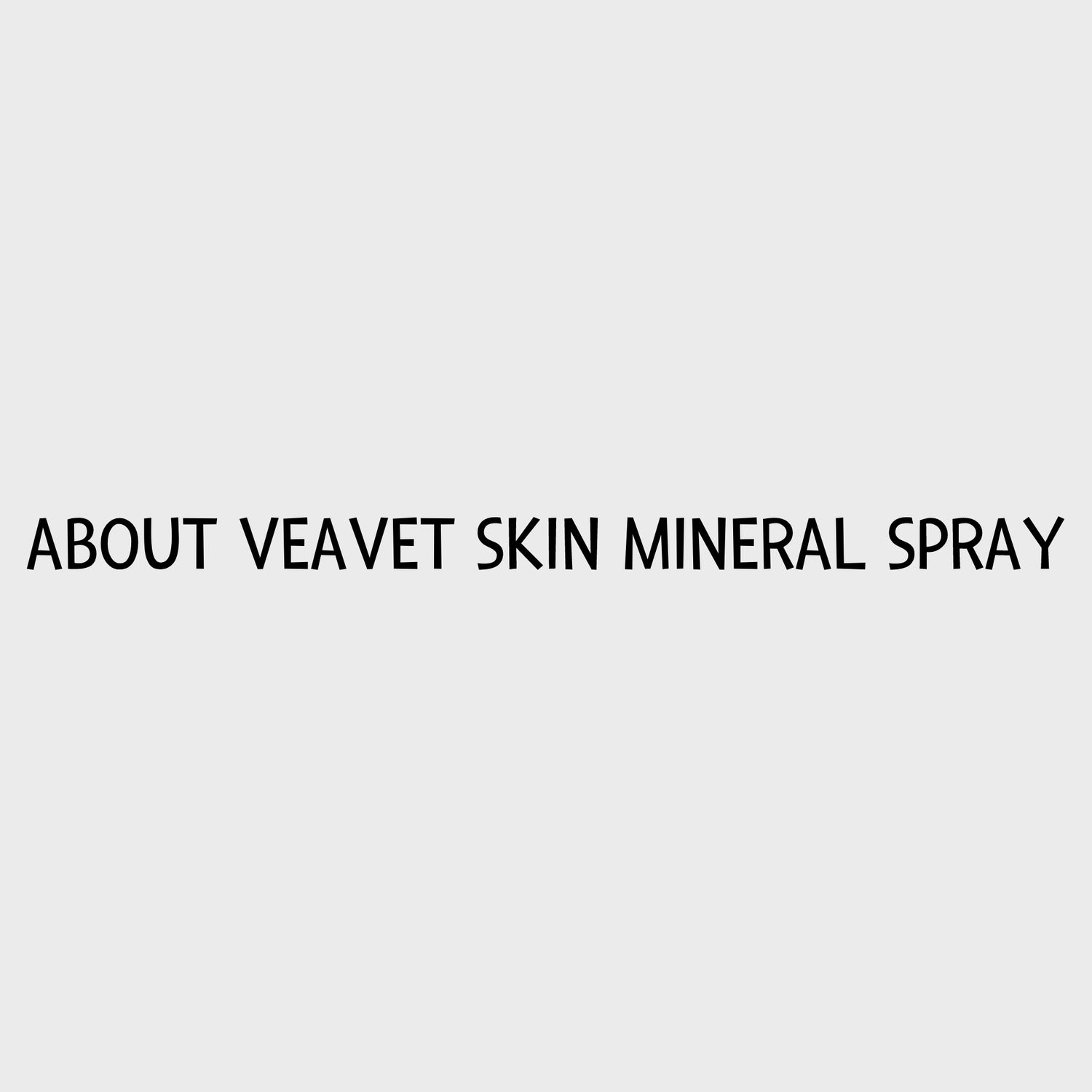 Video - cdVet veaVet Skin Mineral Spray