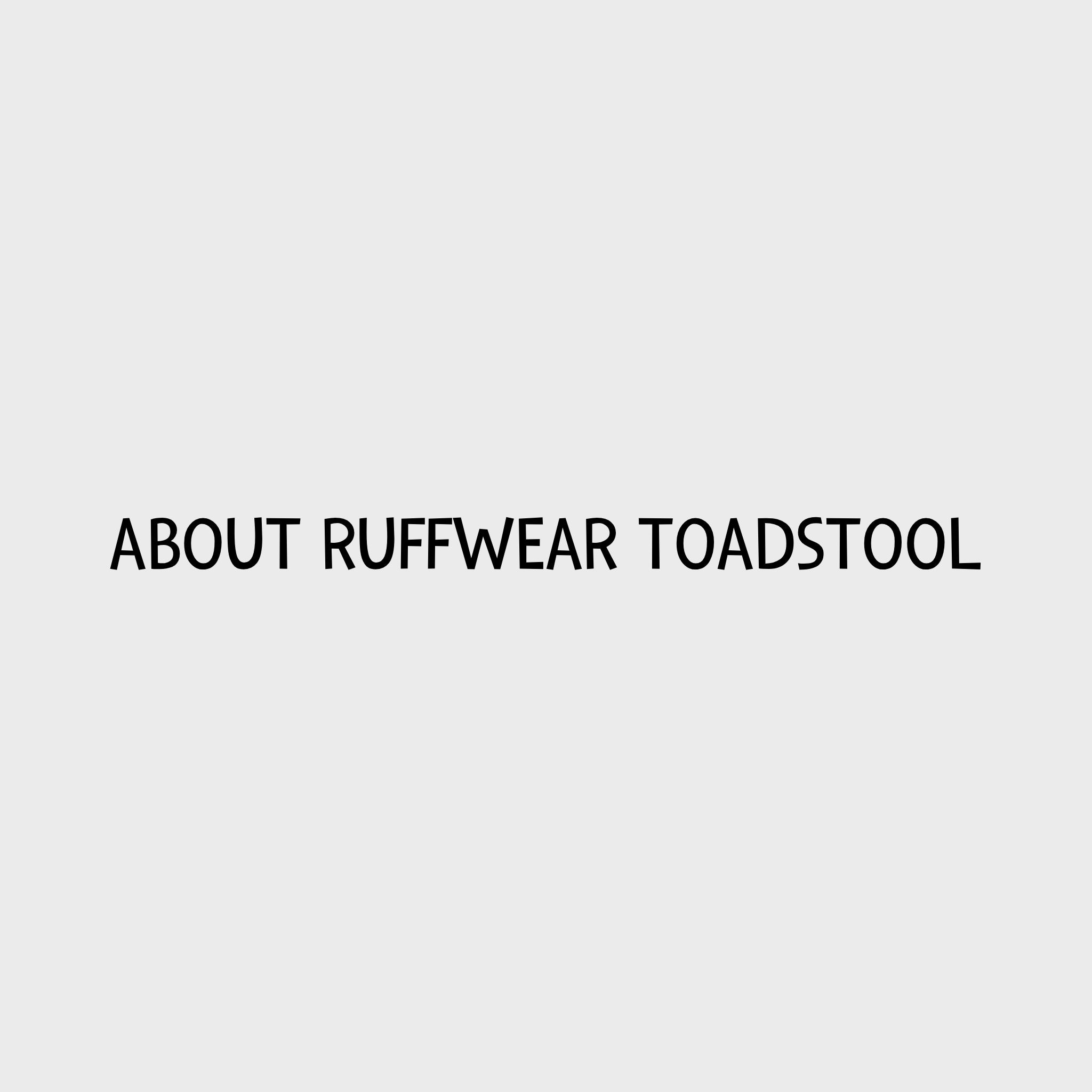 Video - Ruffwear Toadstool