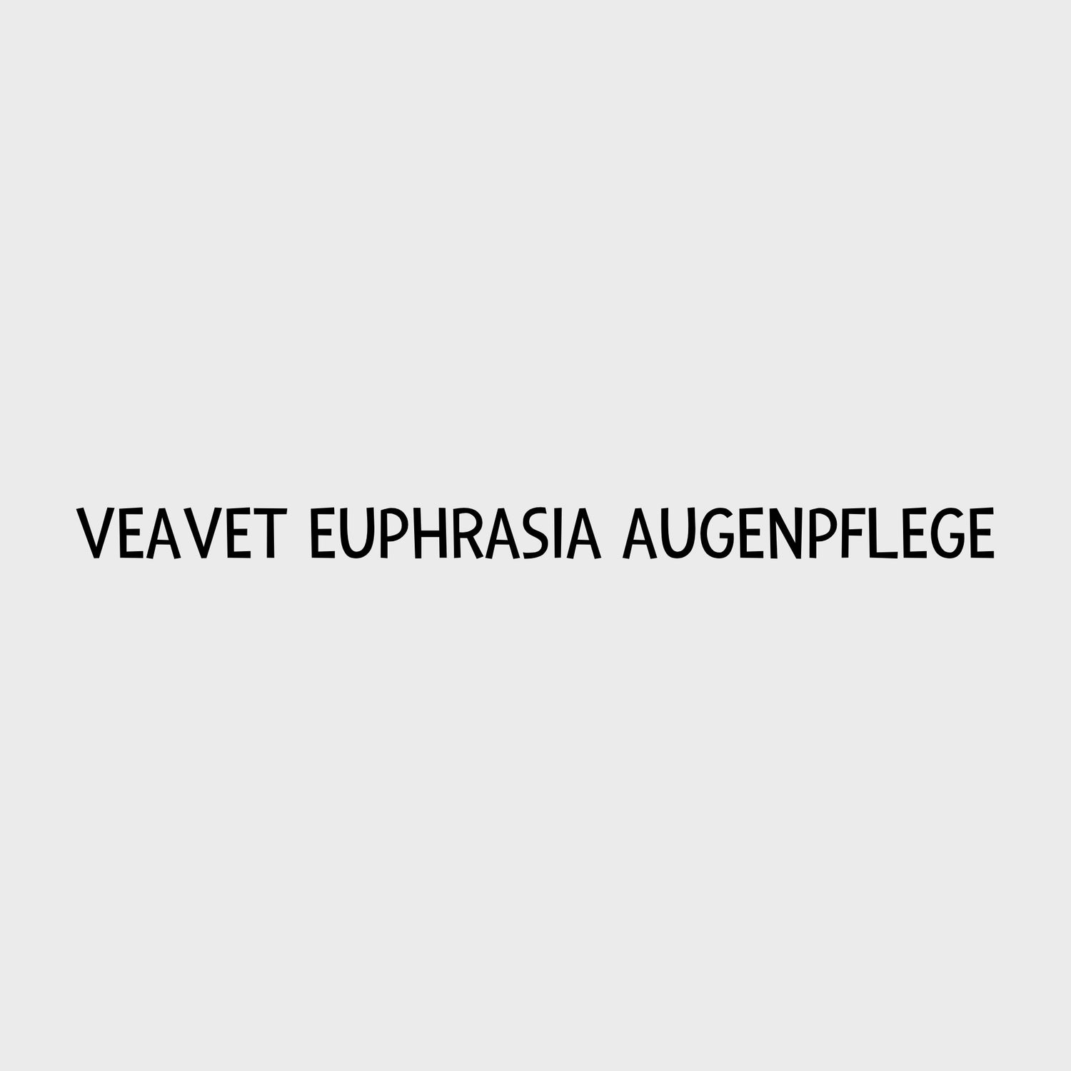 Video -VeaVet Euphrasia Augenpflege