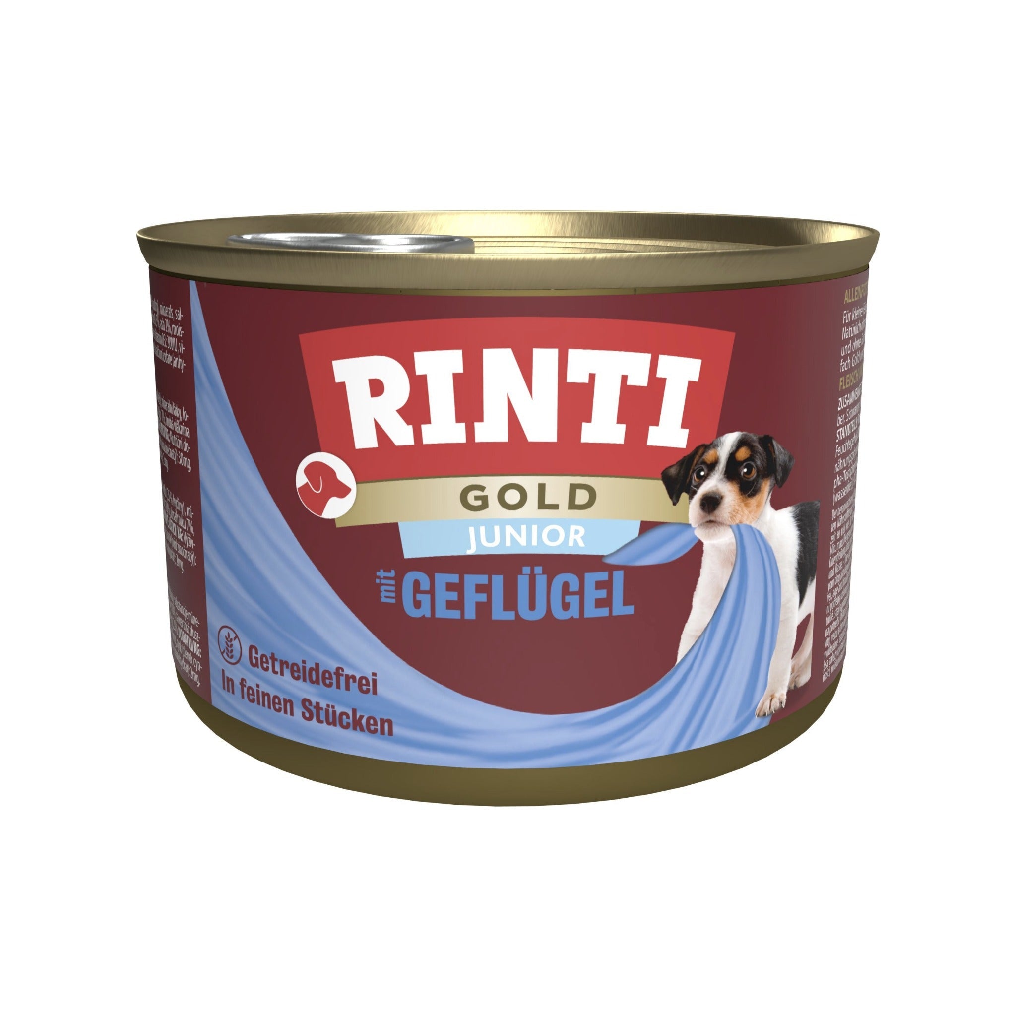 RINTI Gold Junior + Geflügel - Hunde Nassfutter - Woofshack