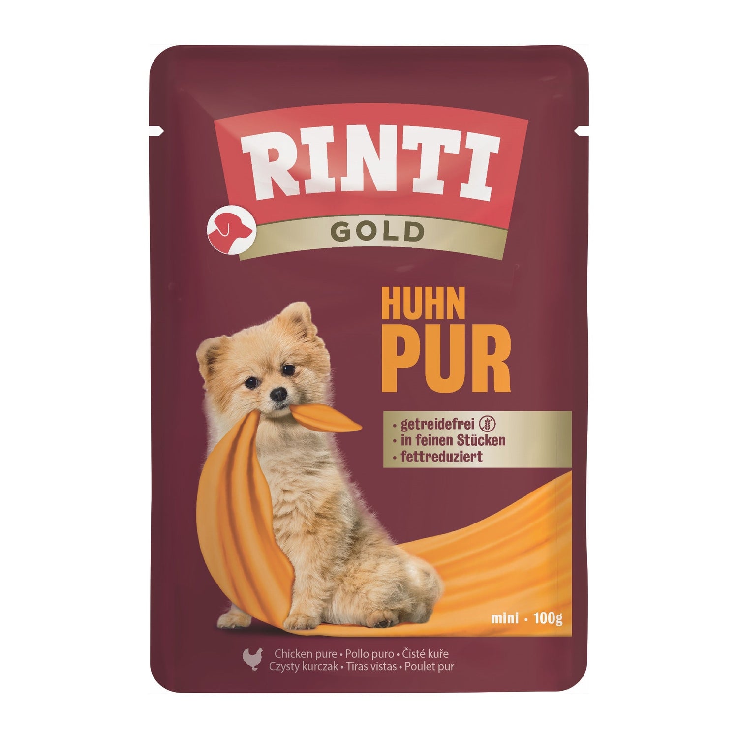 RINTI Gold Pouch Huhn Pur - Hunde Nassfutter - Woofshack