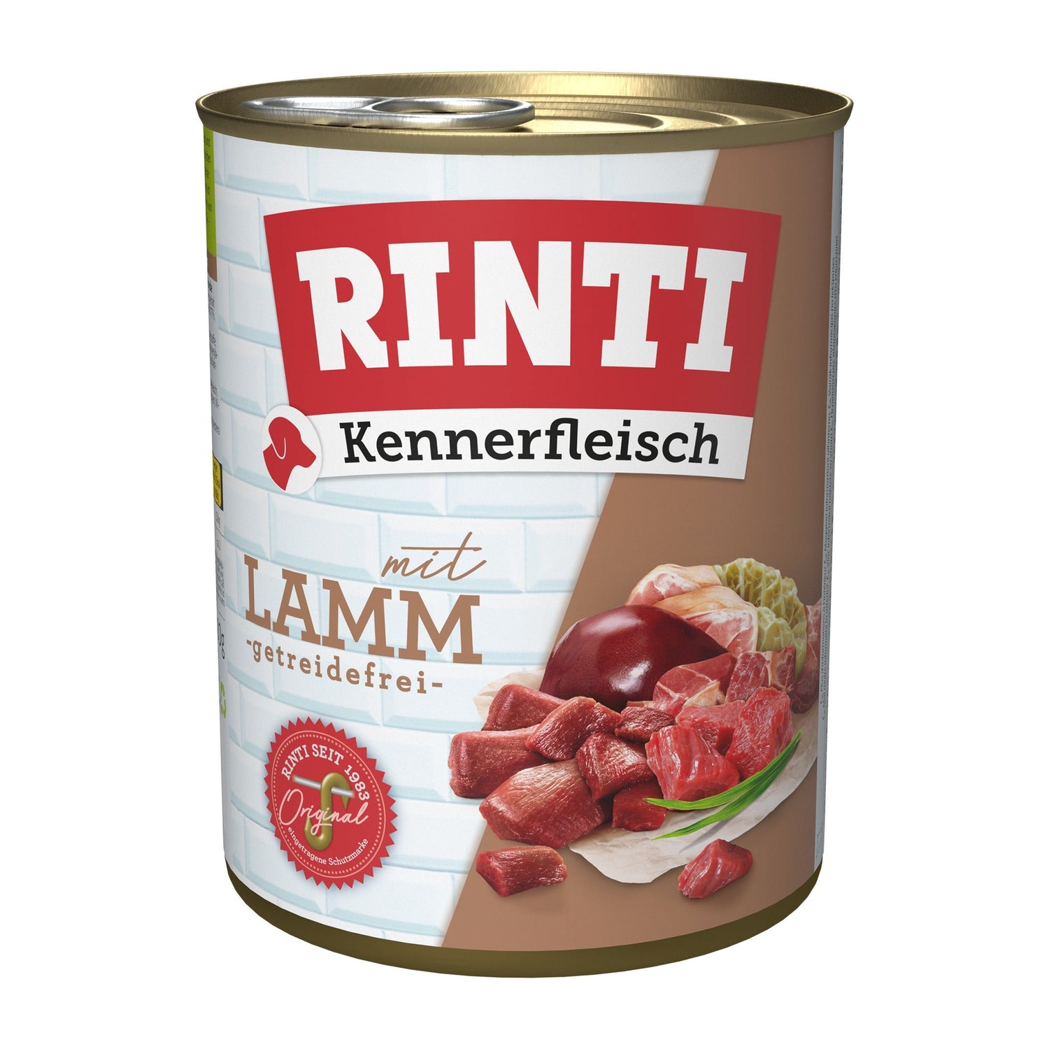 RINTI Kennerfleisch mit Lamm - Hunde Nassfutter - Woofshack