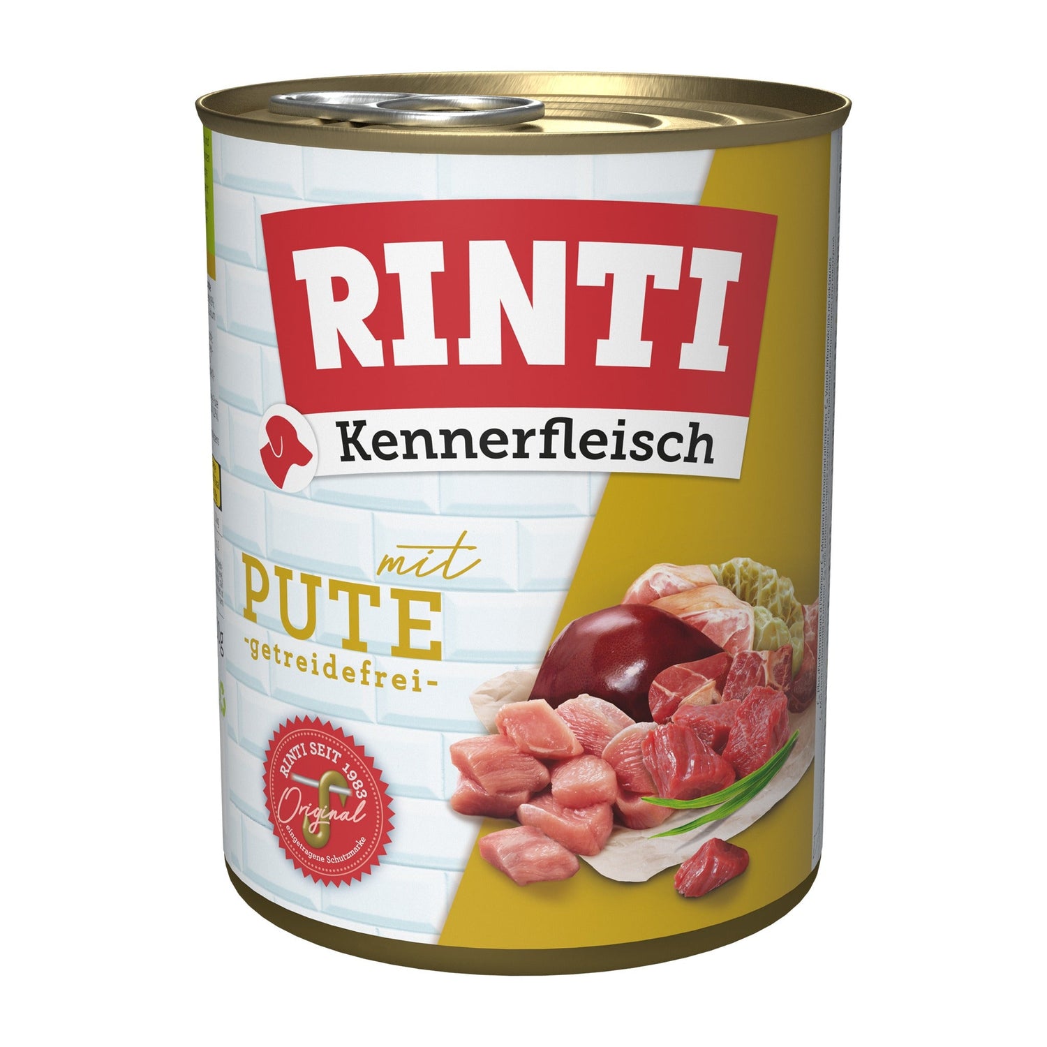 RINTI Kennerfleisch mit Pute - Hunde Nassfutter - Woofshack