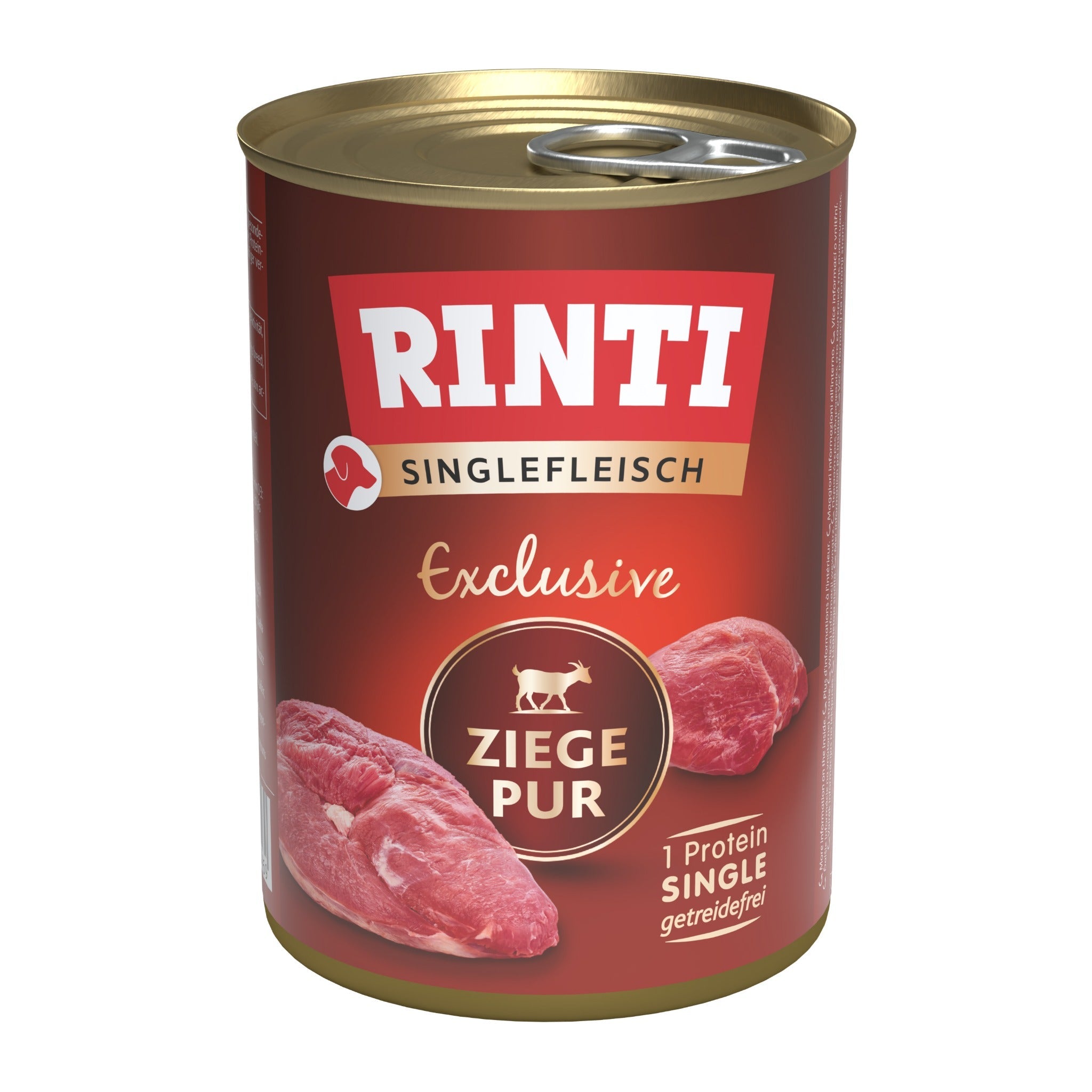 RINTI Singlefleisch Exclusive Ziege Pur - Hunde Nassfutter - Woofshack