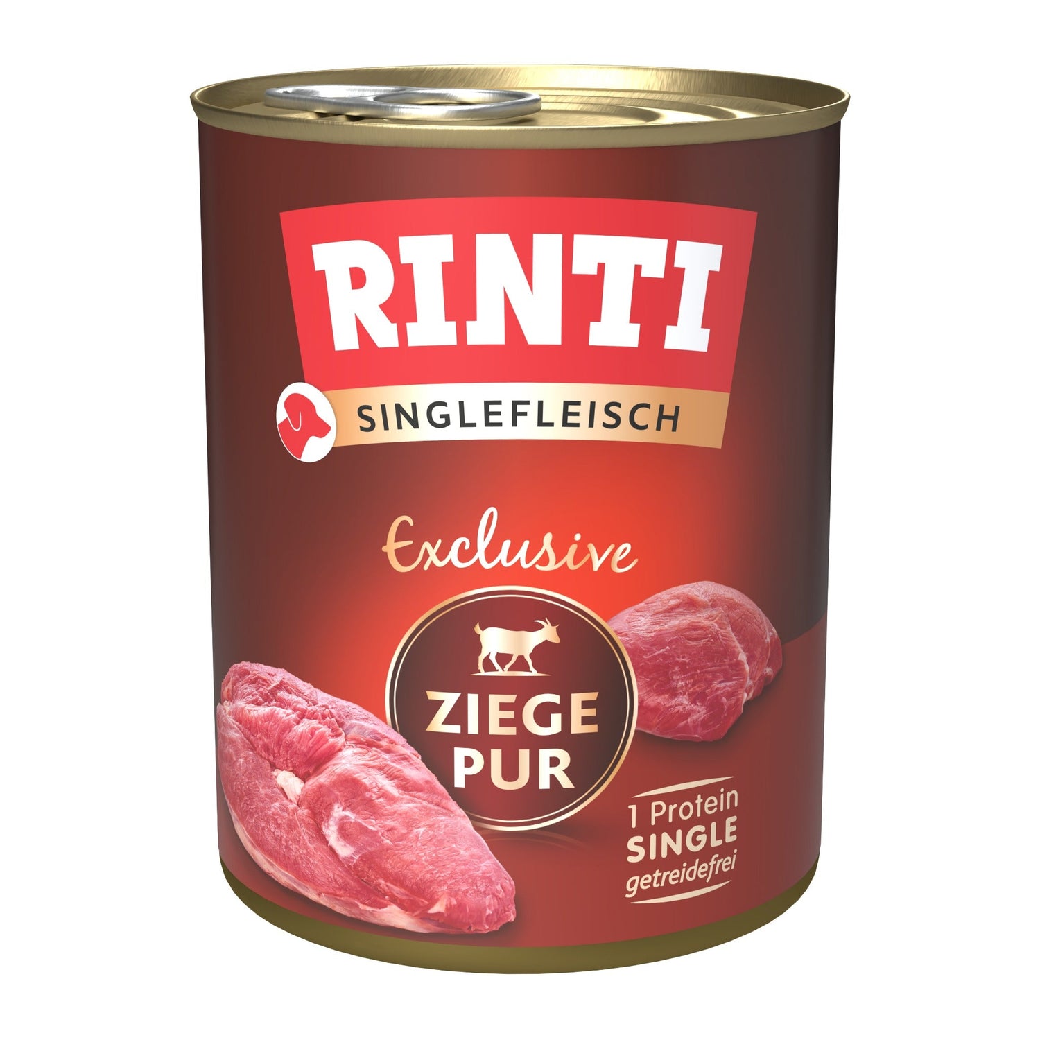 RINTI Singlefleisch Exclusive Ziege Pur - Hunde Nassfutter - Woofshack