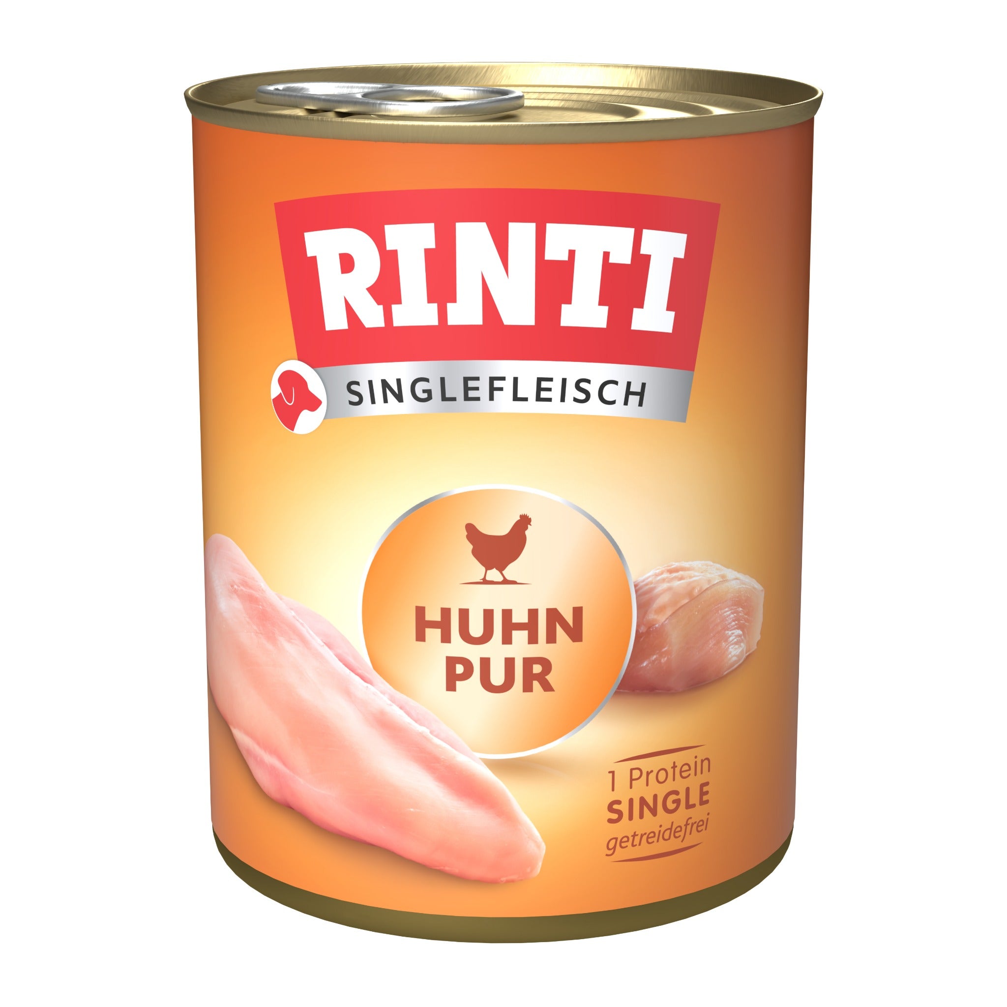 RINTI Singlefleisch Huhn Pur - Hunde Nassfutter - Woofshack