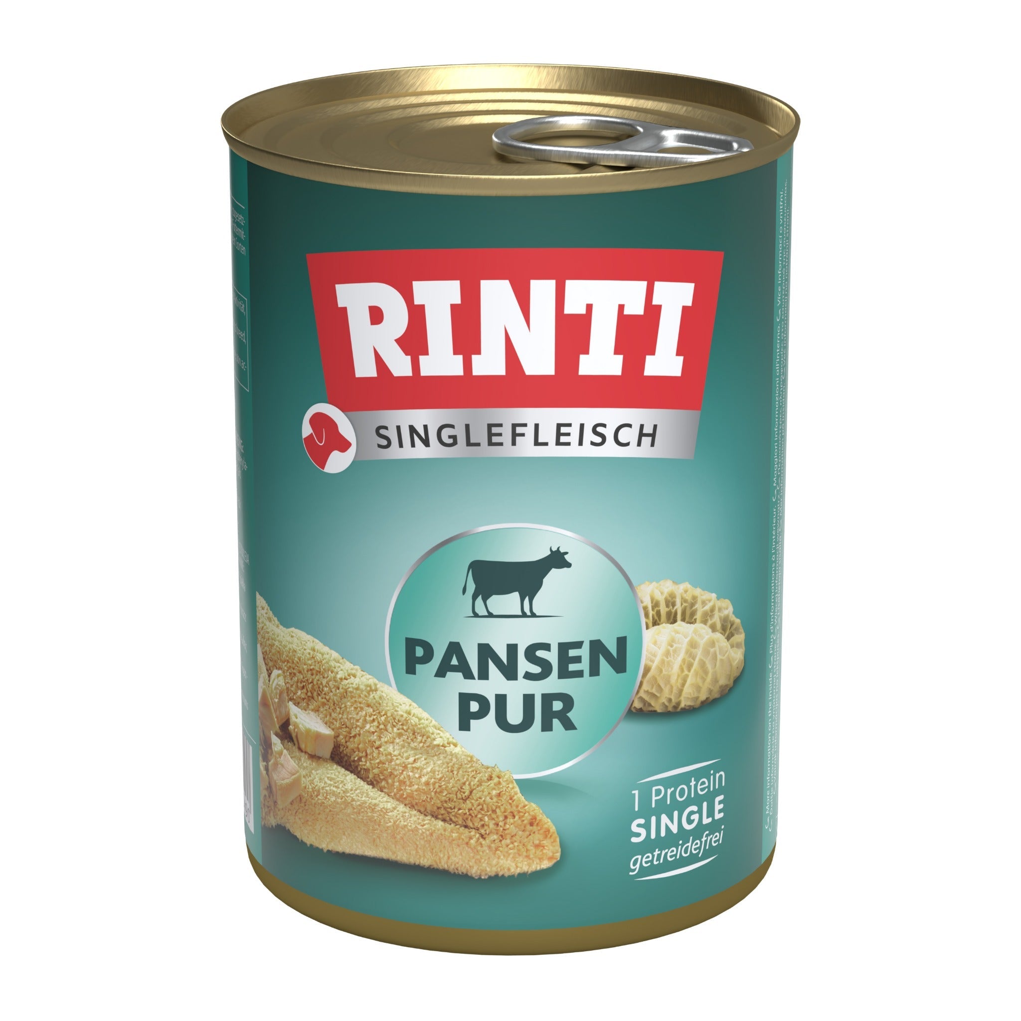 RINTI Singlefleisch Pansen Pur - Hunde Nassfutter - Woofshack