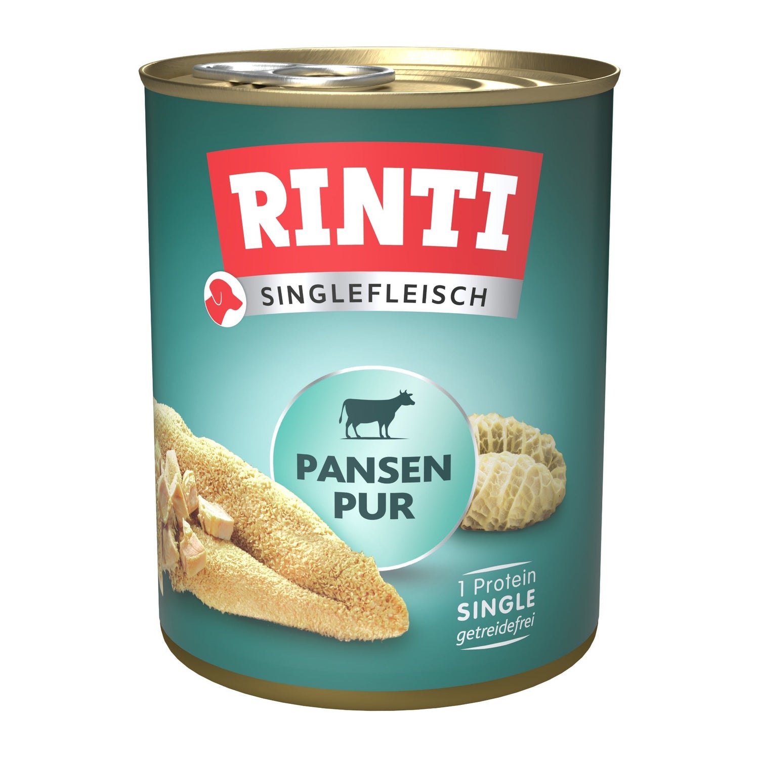 RINTI Singlefleisch Pansen Pur - Hunde Nassfutter - Woofshack