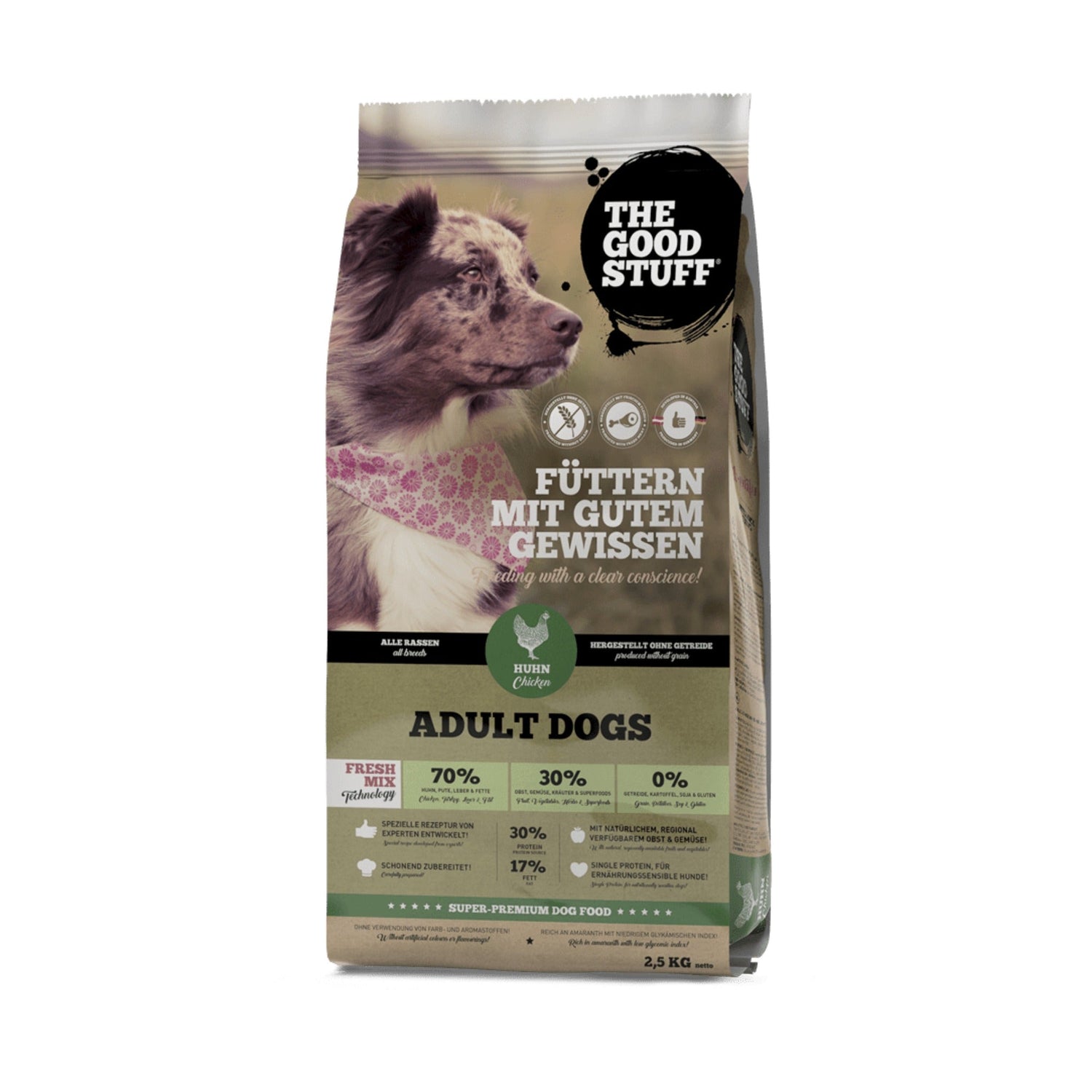 The Goodstuff Adult Dogs Trockenfutter, Huhn - Woofshack