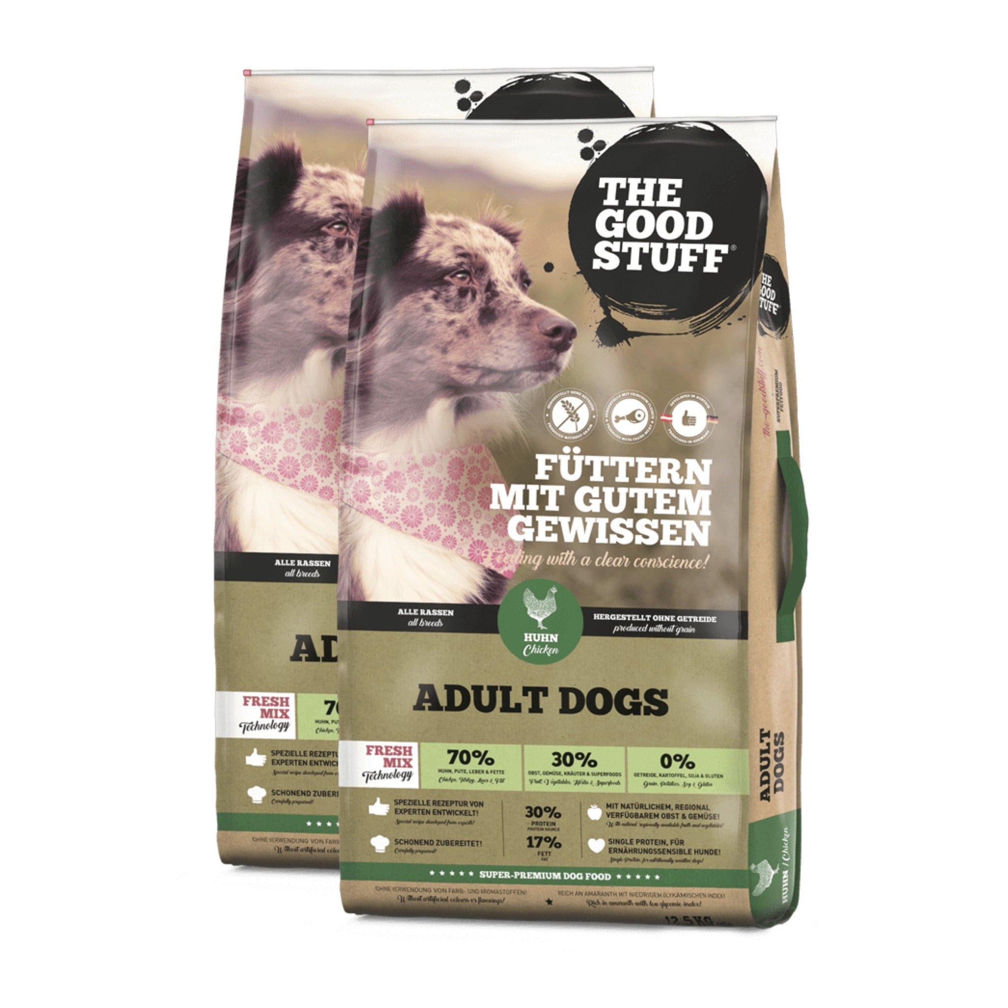 The Goodstuff Adult Dogs Trockenfutter, Huhn - Woofshack