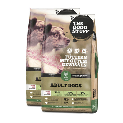 The Goodstuff Adult Dogs Trockenfutter, Huhn - Woofshack