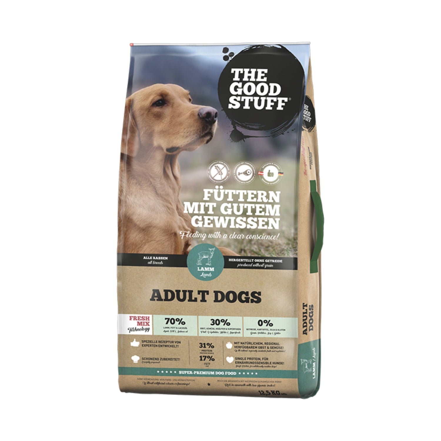 The Goodstuff Adult Dogs Trockenfutter, Lamm - Woofshack