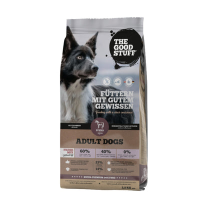 The Goodstuff Adult Dogs Trockenfutter, Pferd - Woofshack