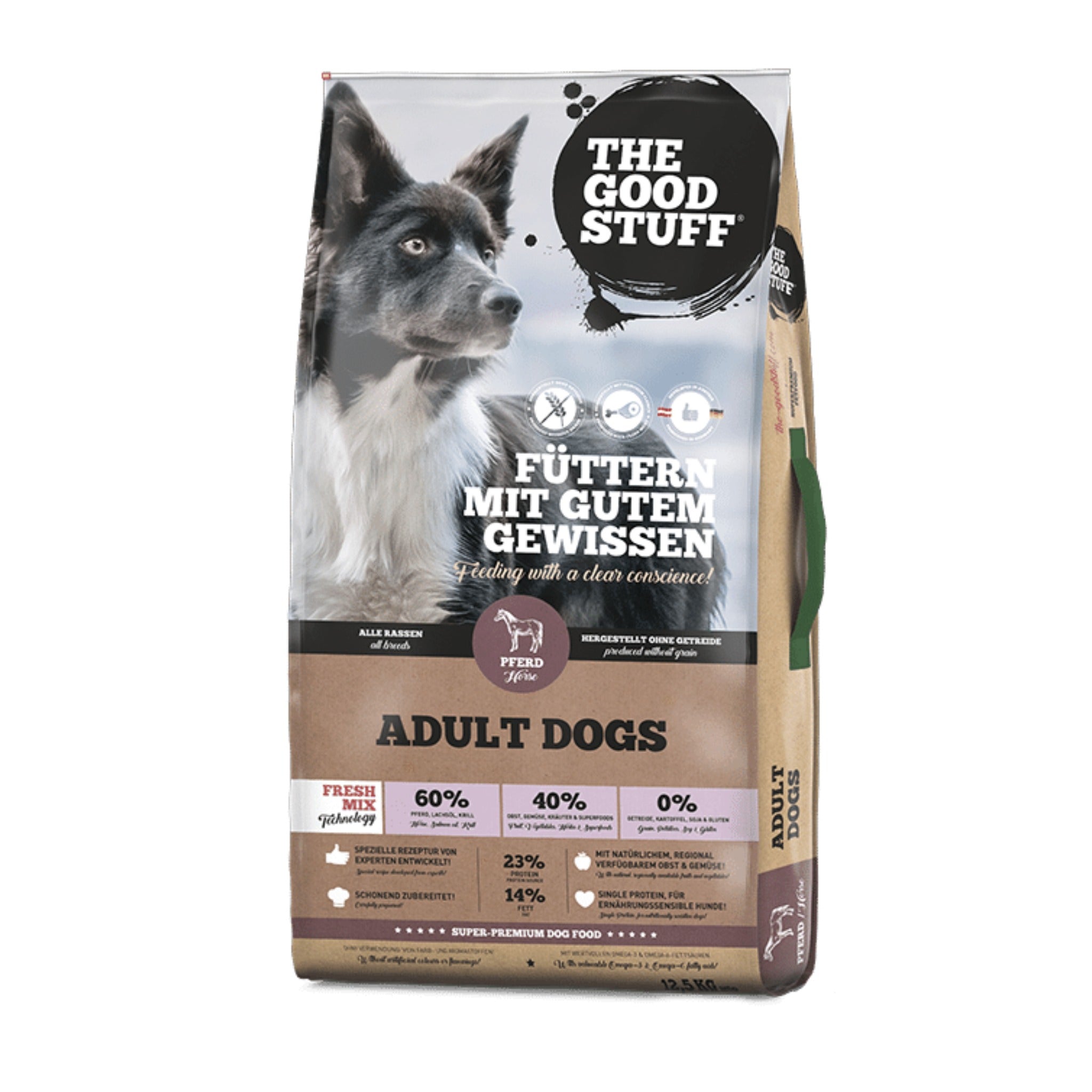 The Goodstuff Adult Dogs Trockenfutter, Pferd - Woofshack