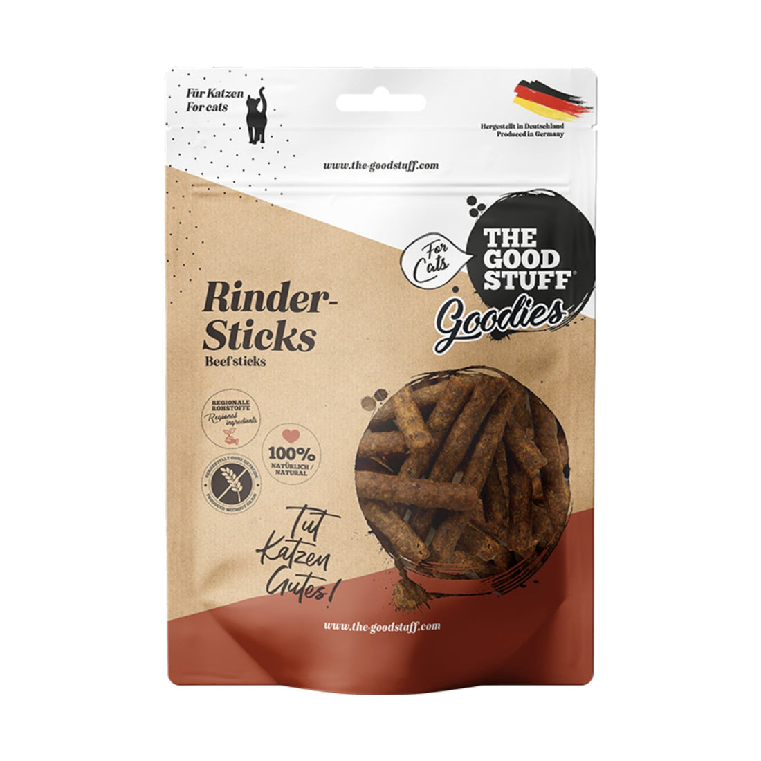 The Goodstuff Goodies Rinder - Sticks - Katzensnack - Woofshack