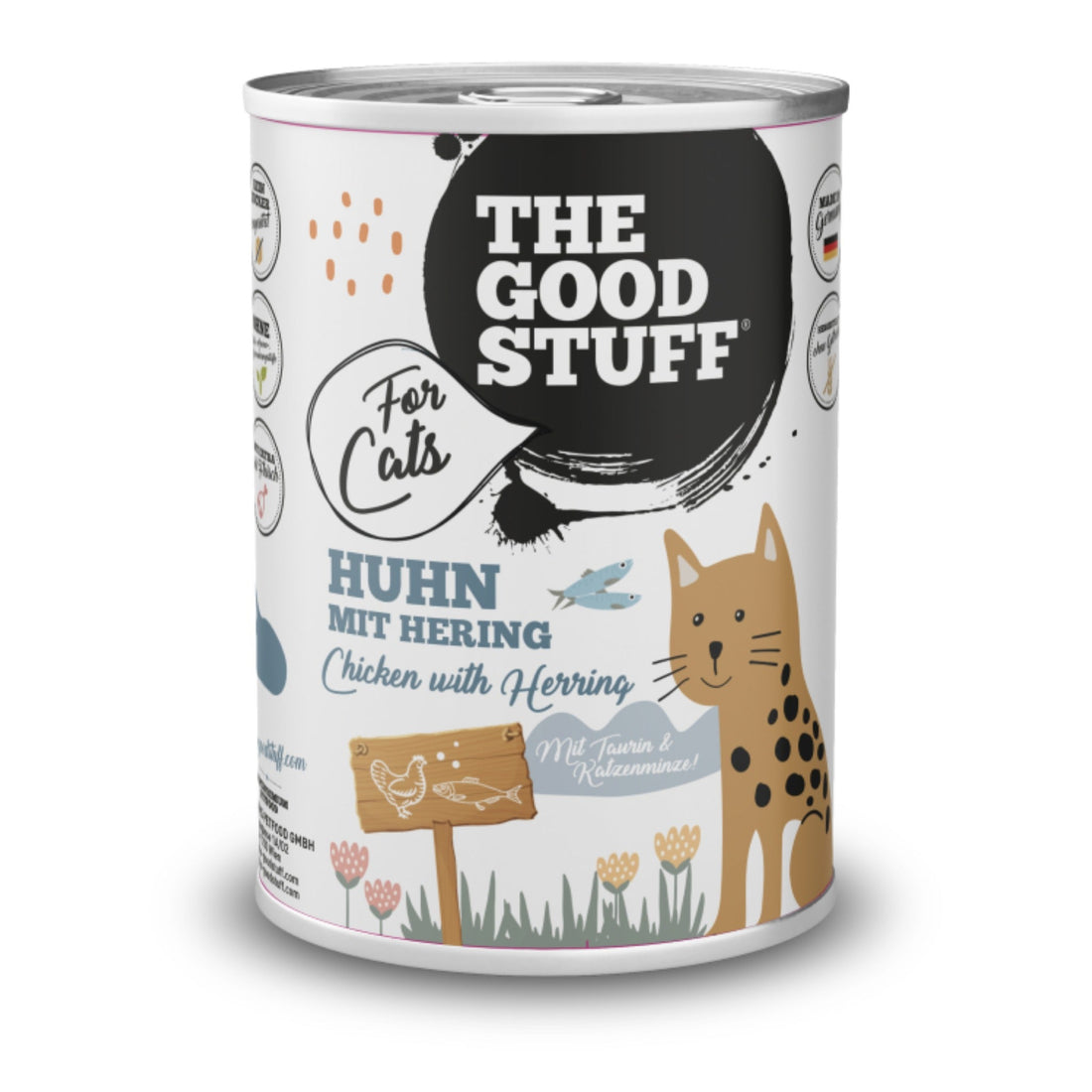 The Goodstuff Huhn mit Hering - Katzen Nassfutter - Woofshack