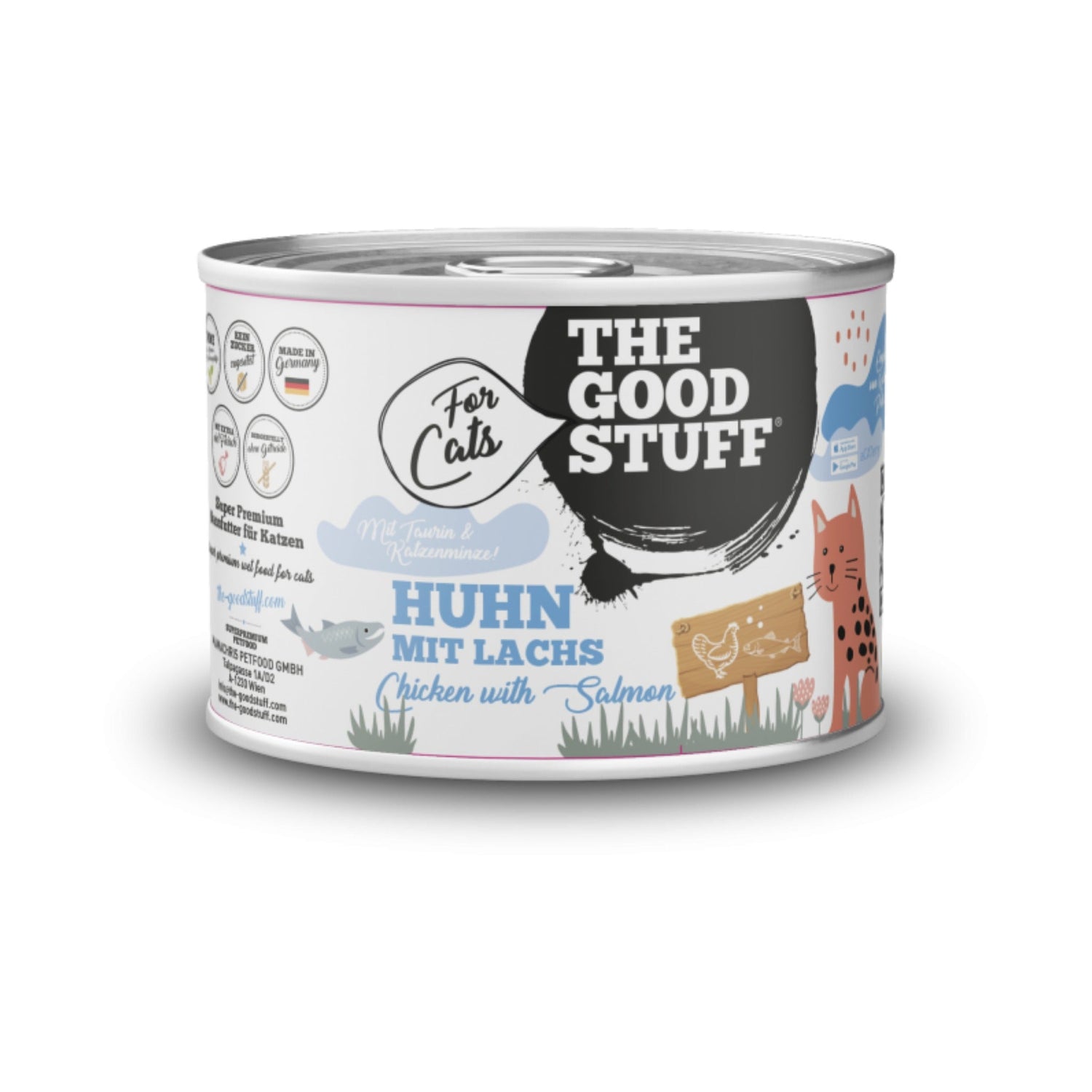 The Goodstuff Huhn mit Lachs - Katzen Nassfutter - Woofshack